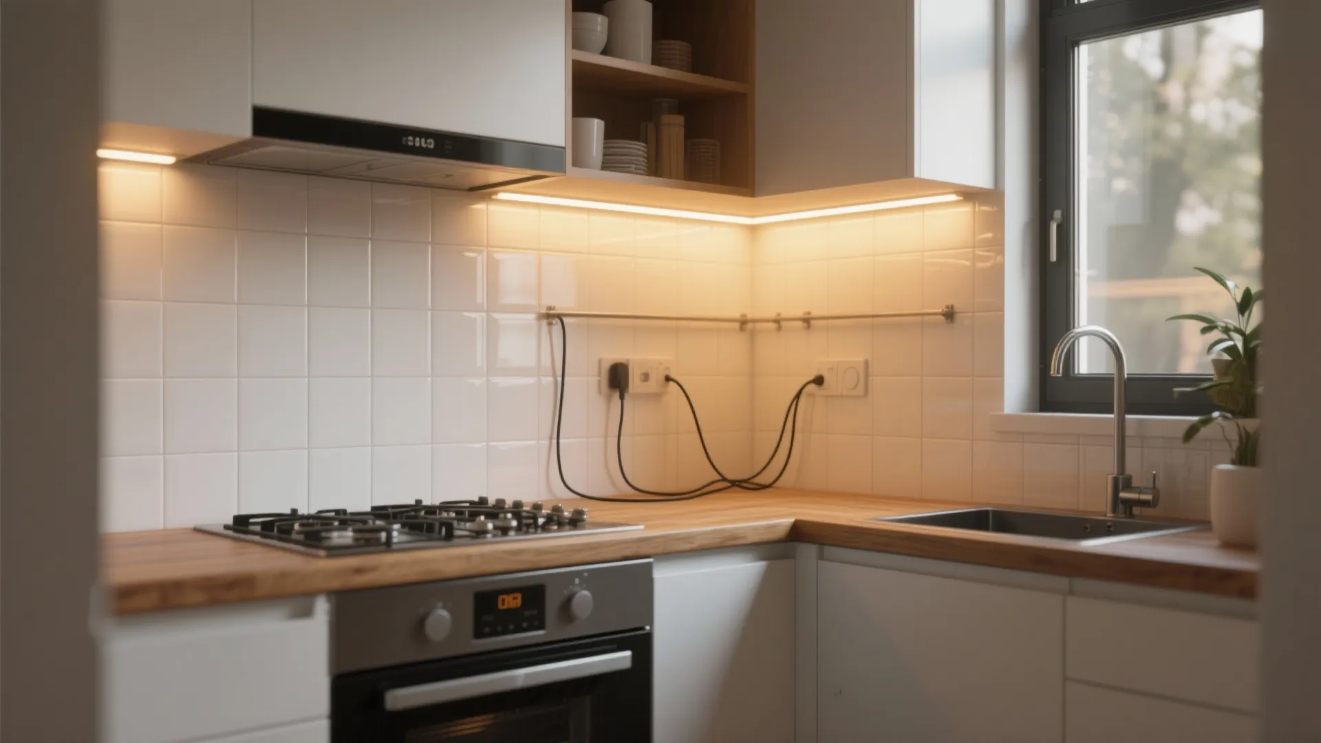4. Add Under-Cabinet Lighting