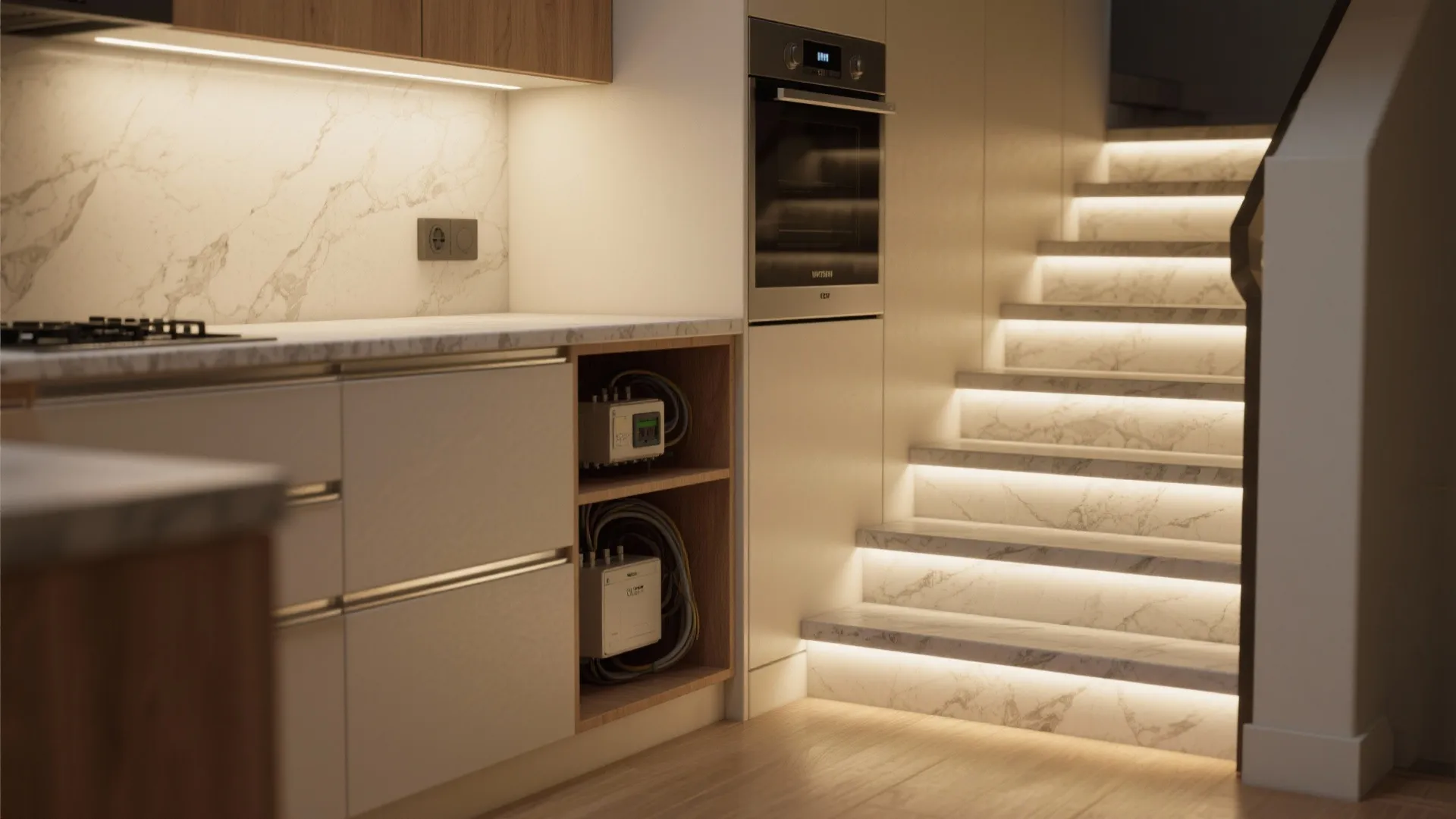 3. Under-Cabinet and Stair Nosing Strips