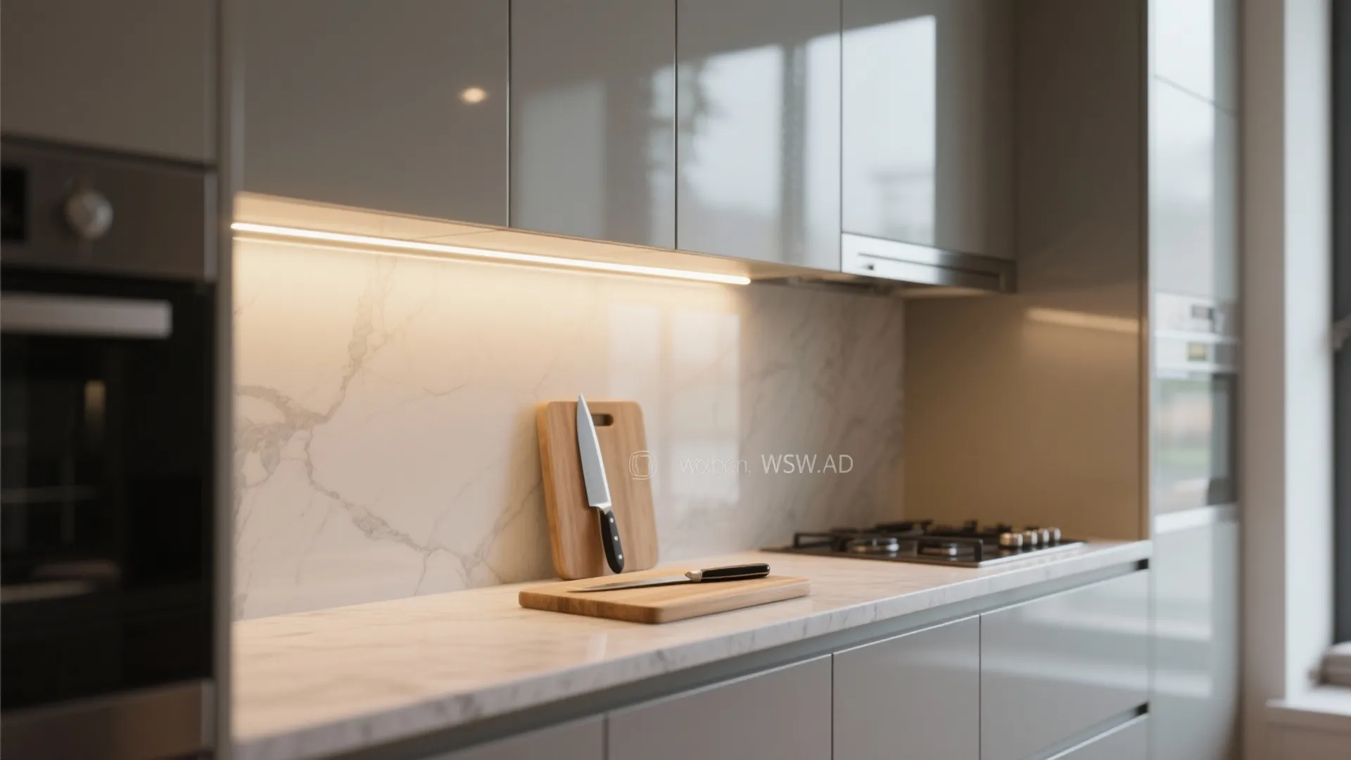 Minimalist Under-Cabinet Glow