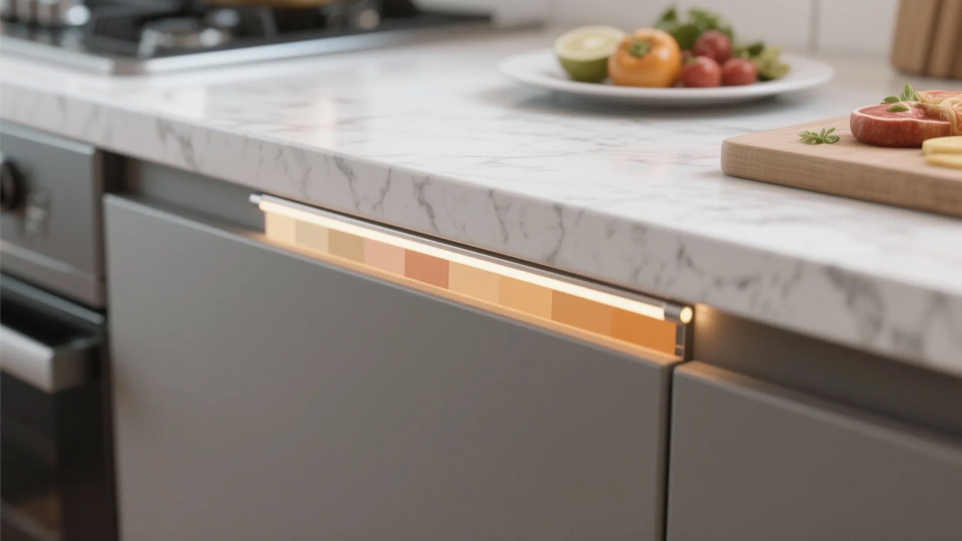 2. Under-cabinet LEDs for real task support