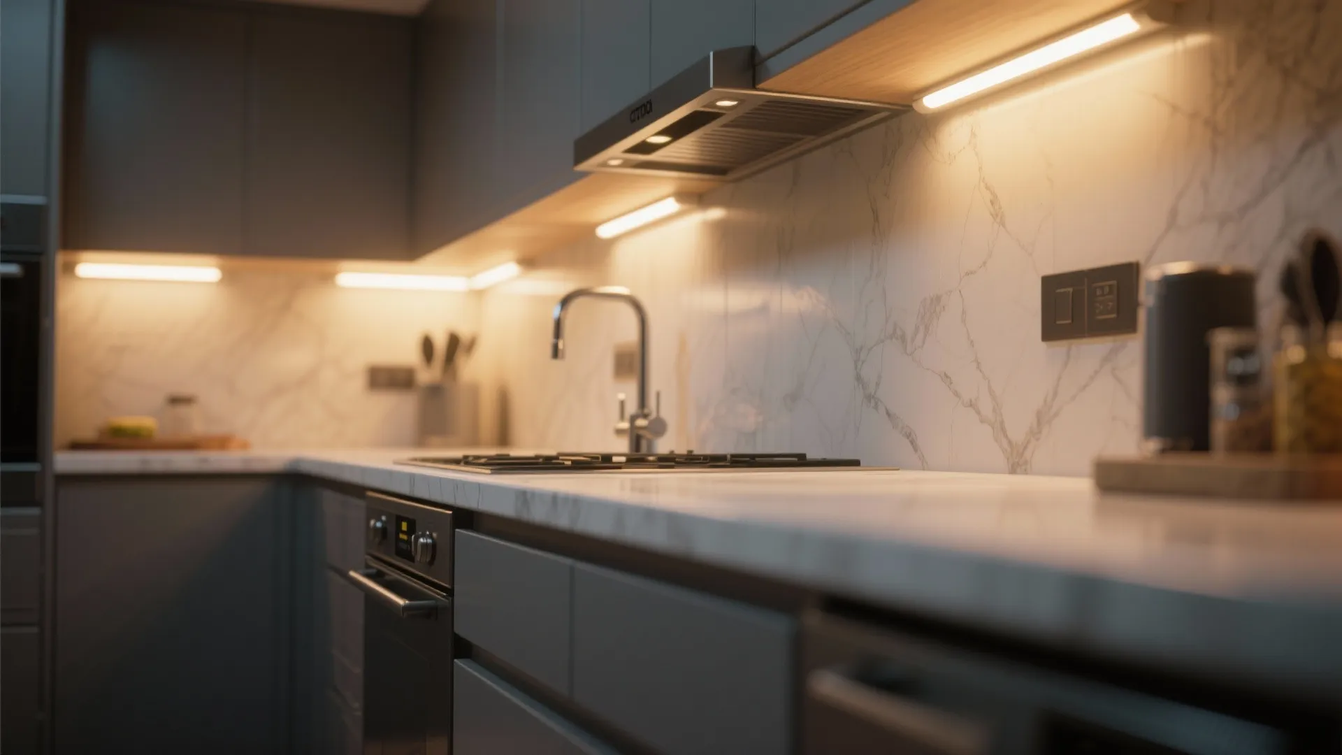 5. Under-Cabinet Lighting