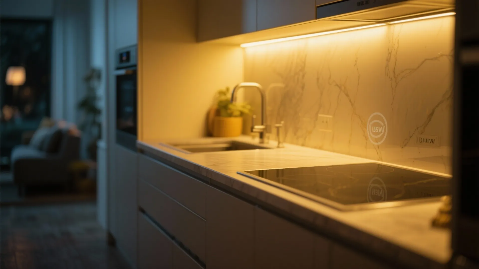 5. Add Under-Cabinet Lighting