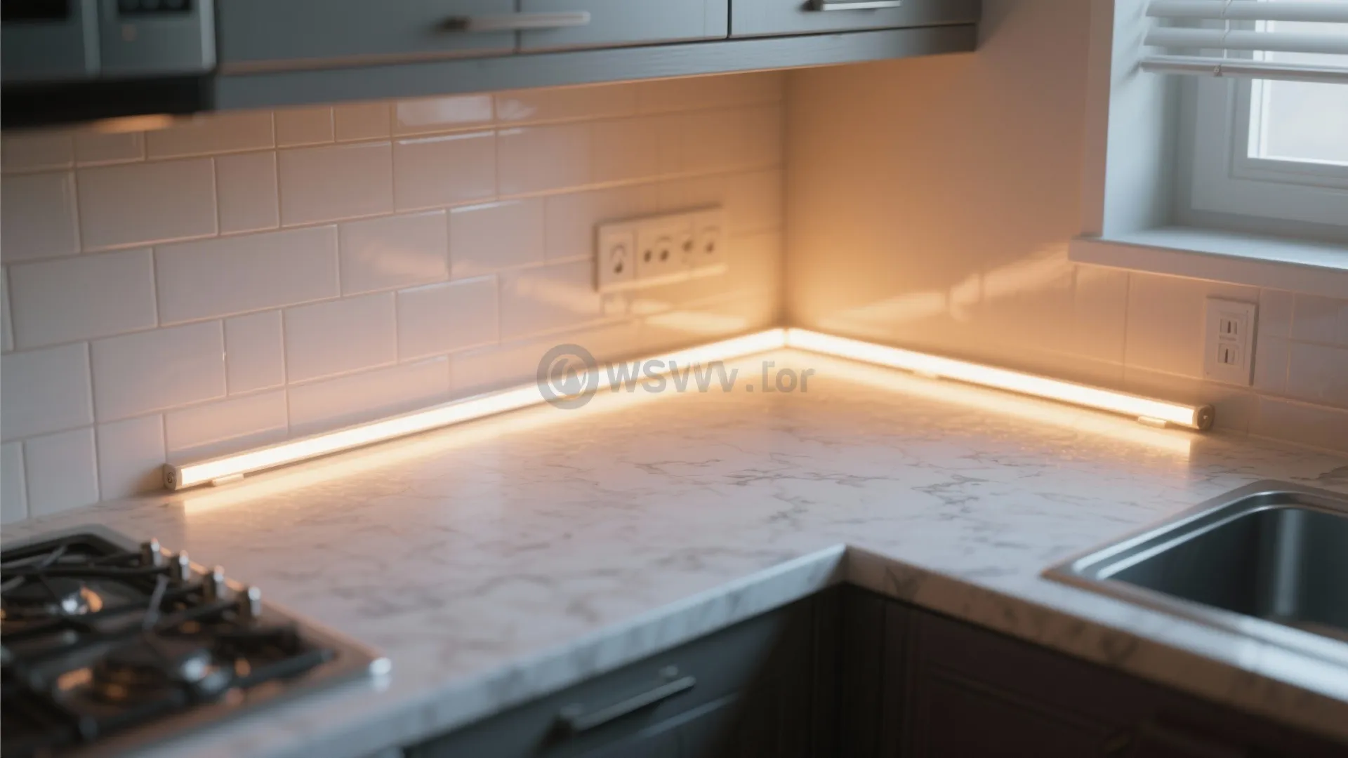 5. Under-Cabinet Lighting