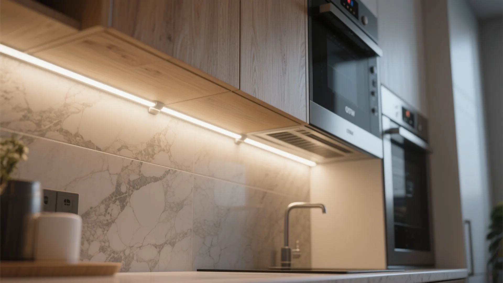 6. Under-Cabinet Lighting