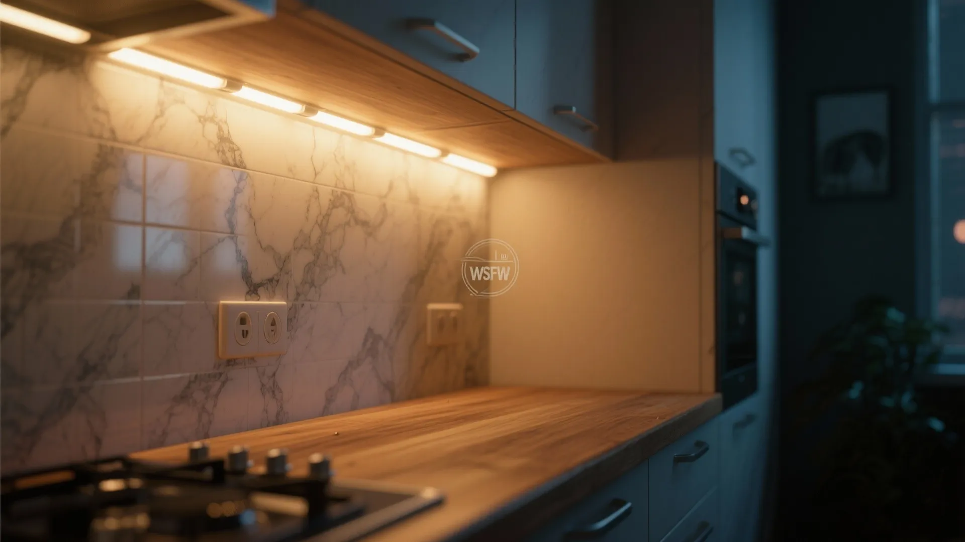 6. Under-Cabinet Lighting