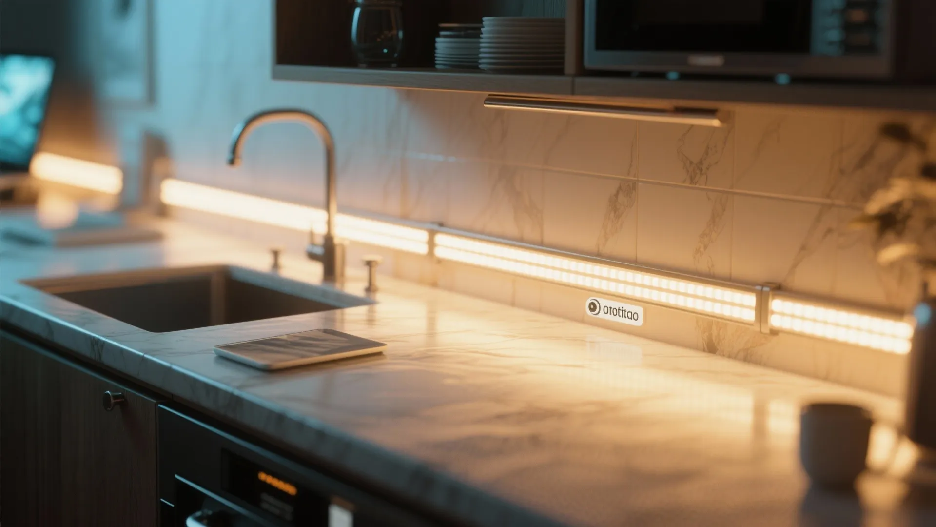 7. Under-Cabinet Lighting