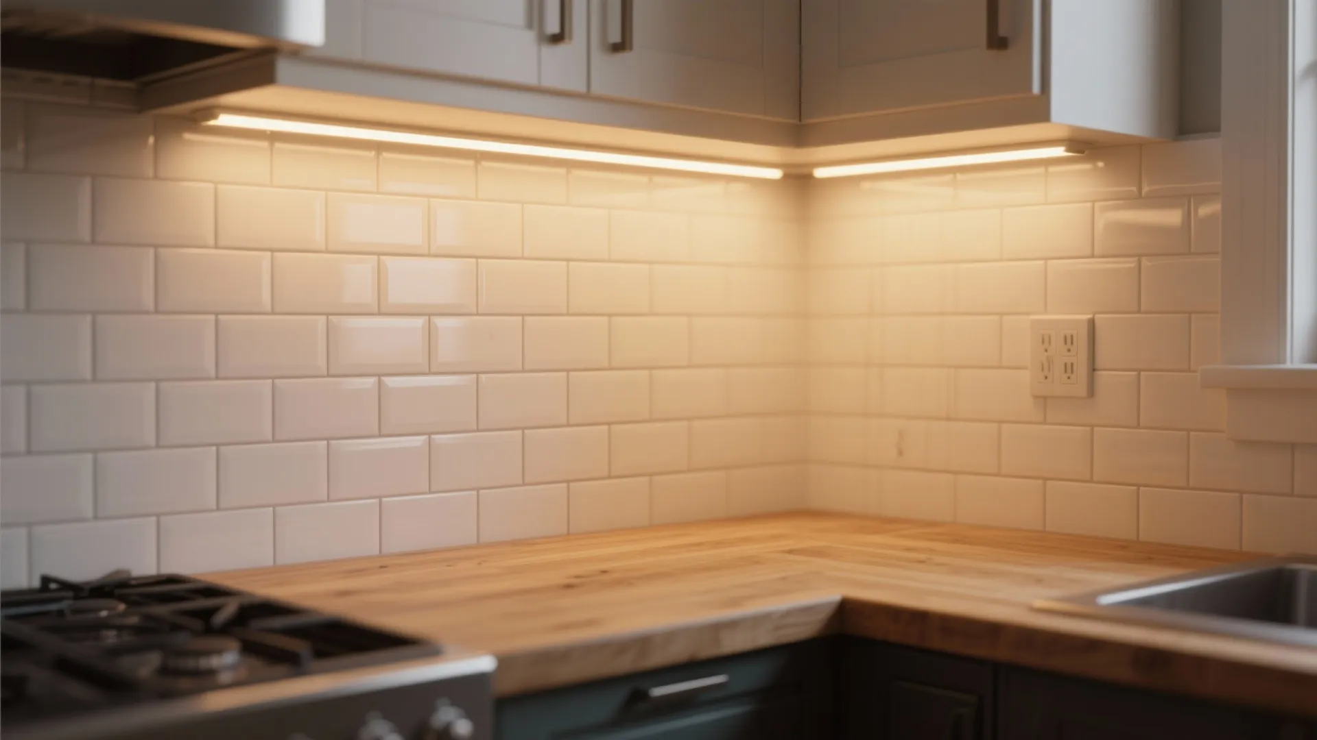 7. Under-Cabinet Lighting