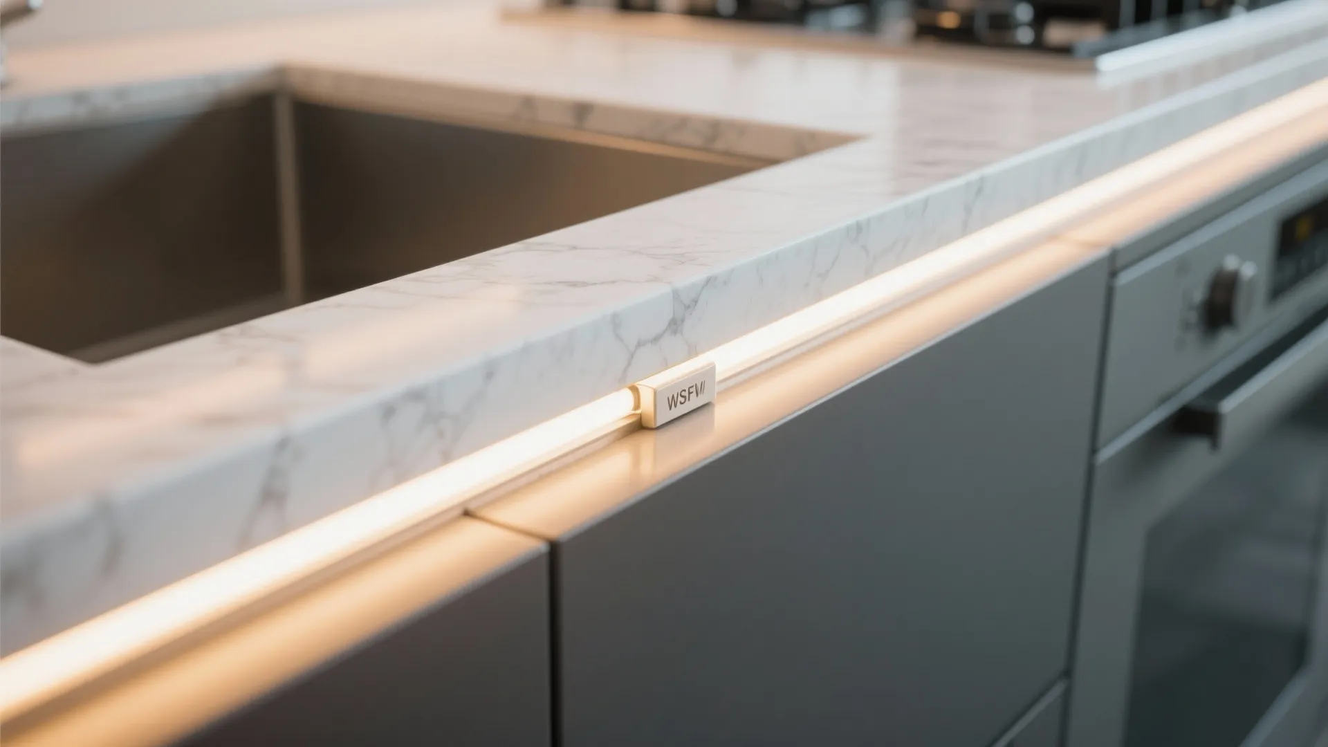 9. Under-Cabinet Lighting Magic