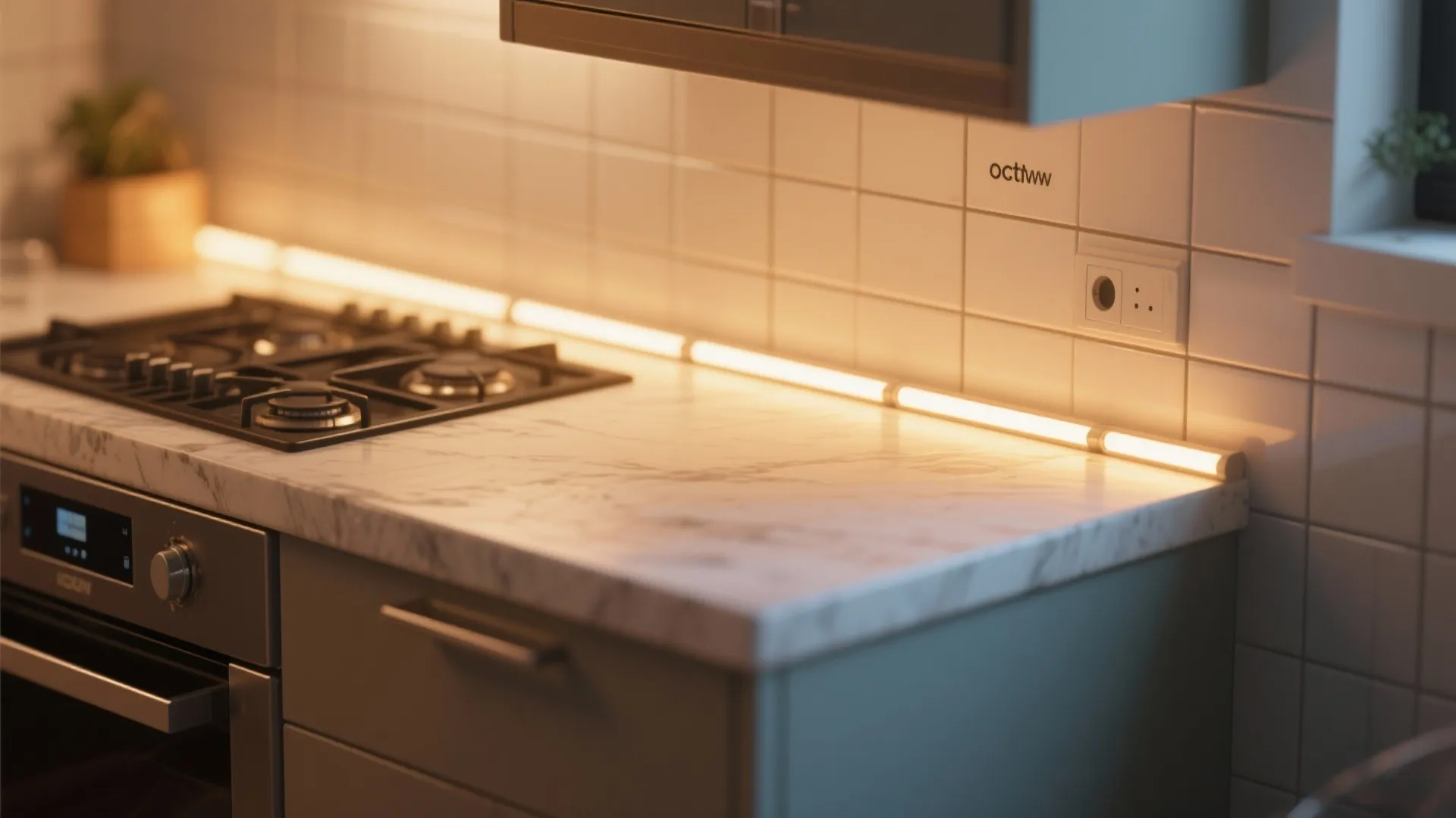 9. Under-Cabinet Lighting