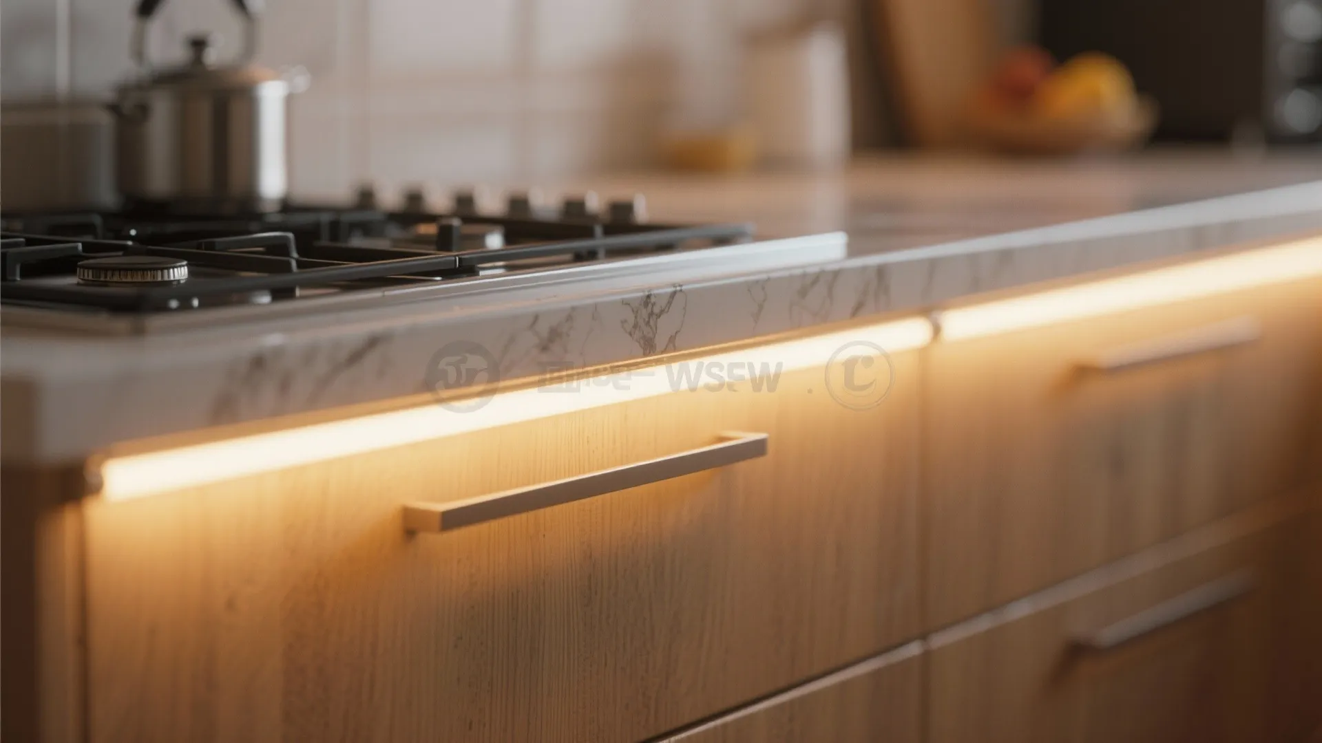 7. Under-Cabinet Lighting