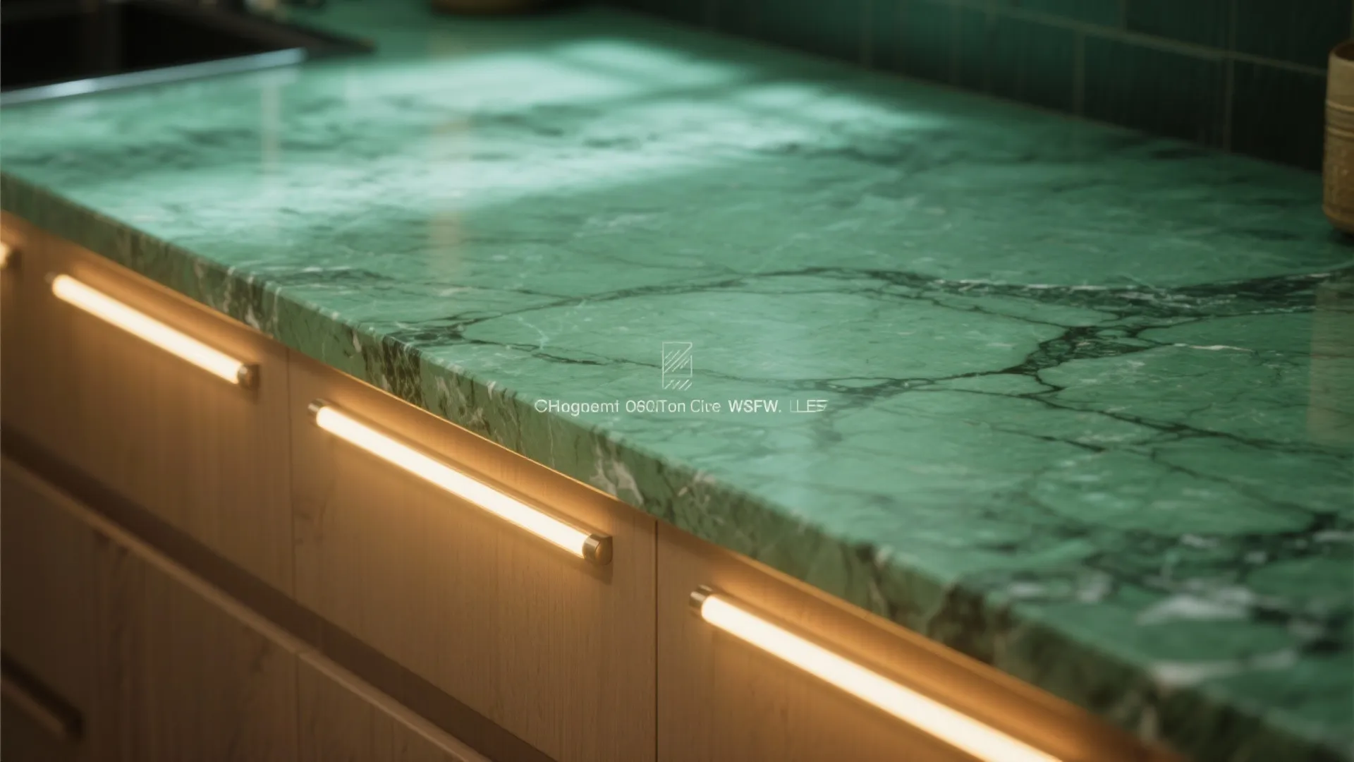 4. Integrate under-cabinet lighting