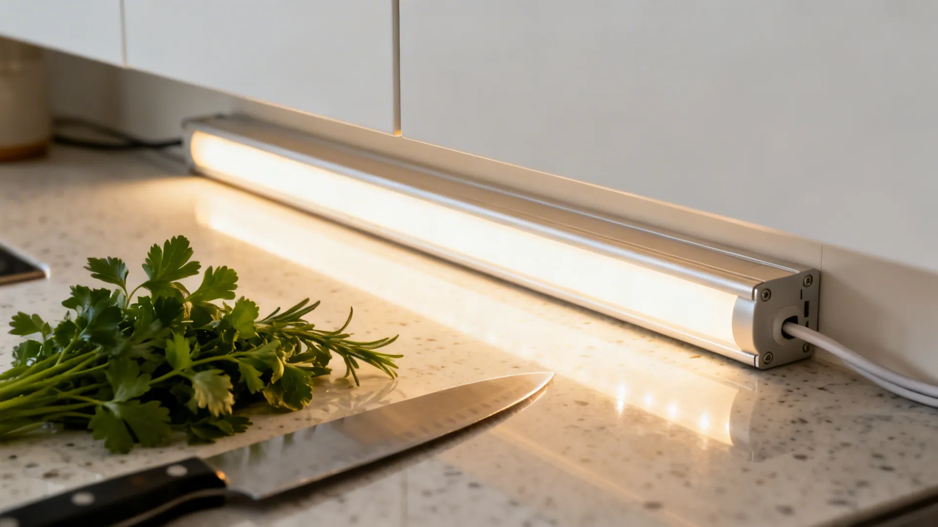 Idea 2: Under-Cabinet LED Strips for Shadow-Free Prep