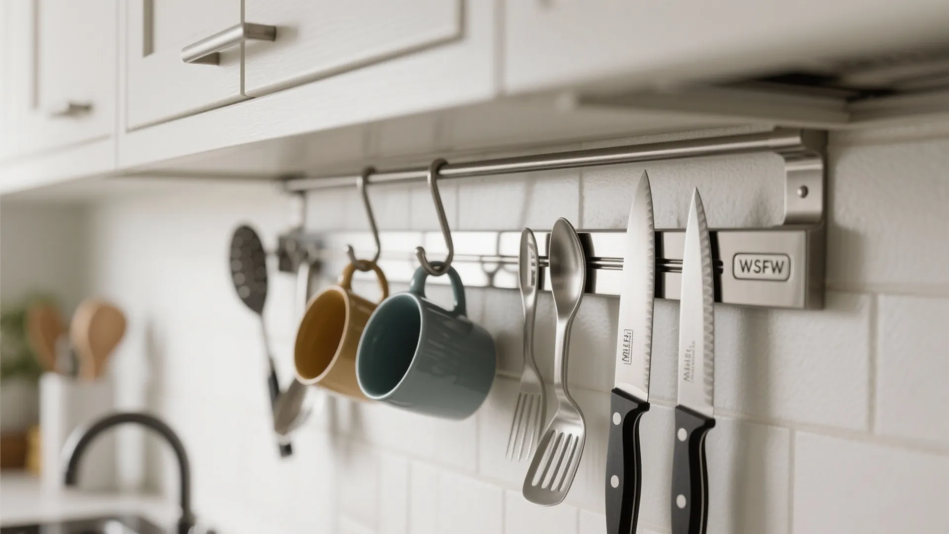 9. Under-Cabinet Storage Rails