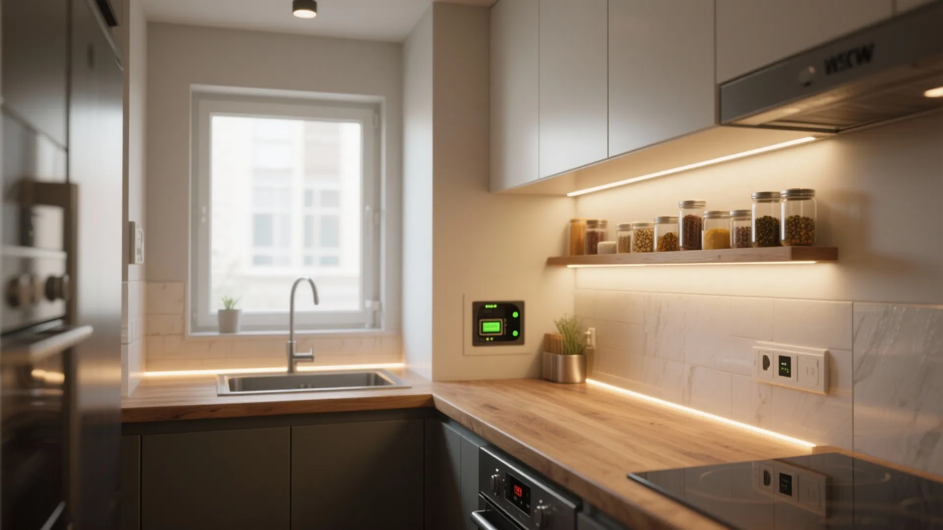 2. Under-Cabinet Motion Strip for Kitchen