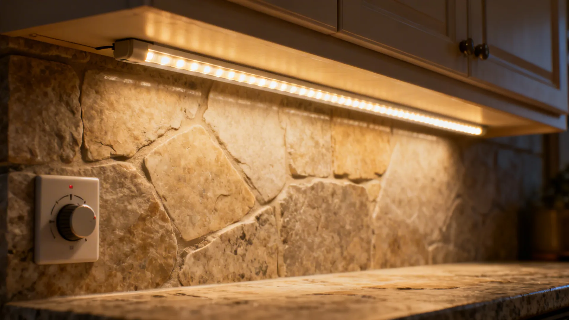 Layered lighting for both tasks and atmosphere