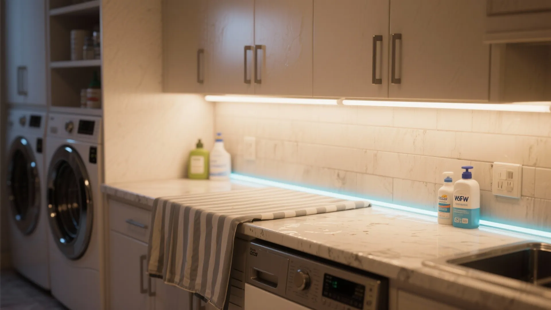 2. Under-Cabinet LED Strips