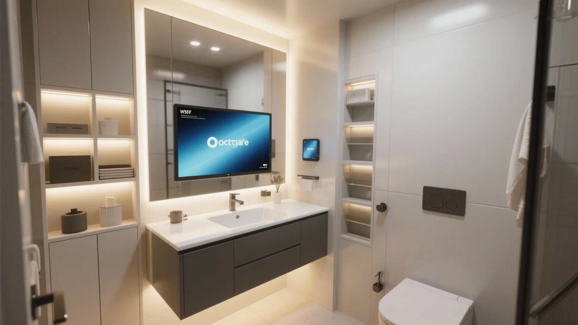 8: Under-cabinet Screen