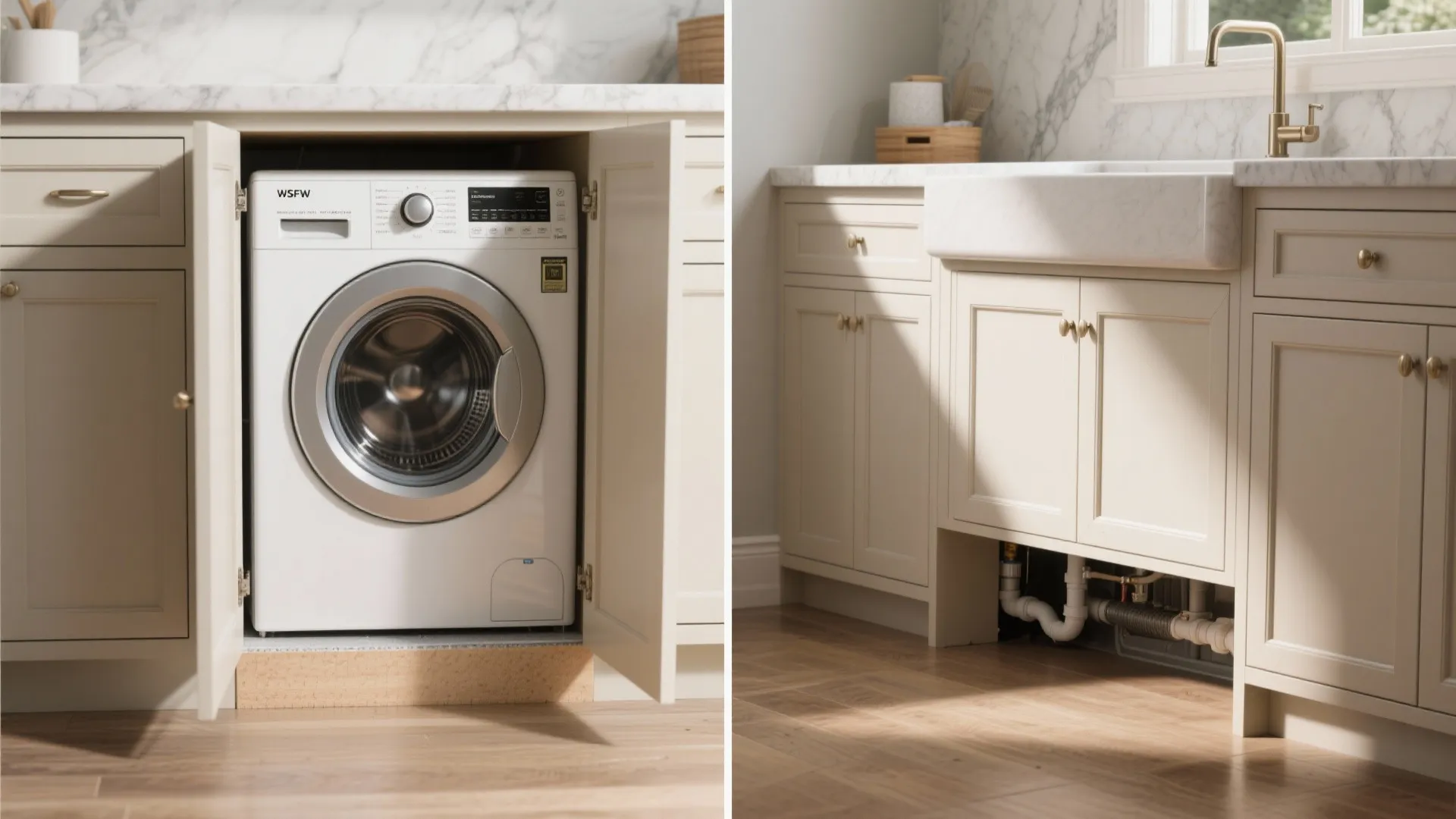 3. Under-counter installations: disguise appliances as cabinets