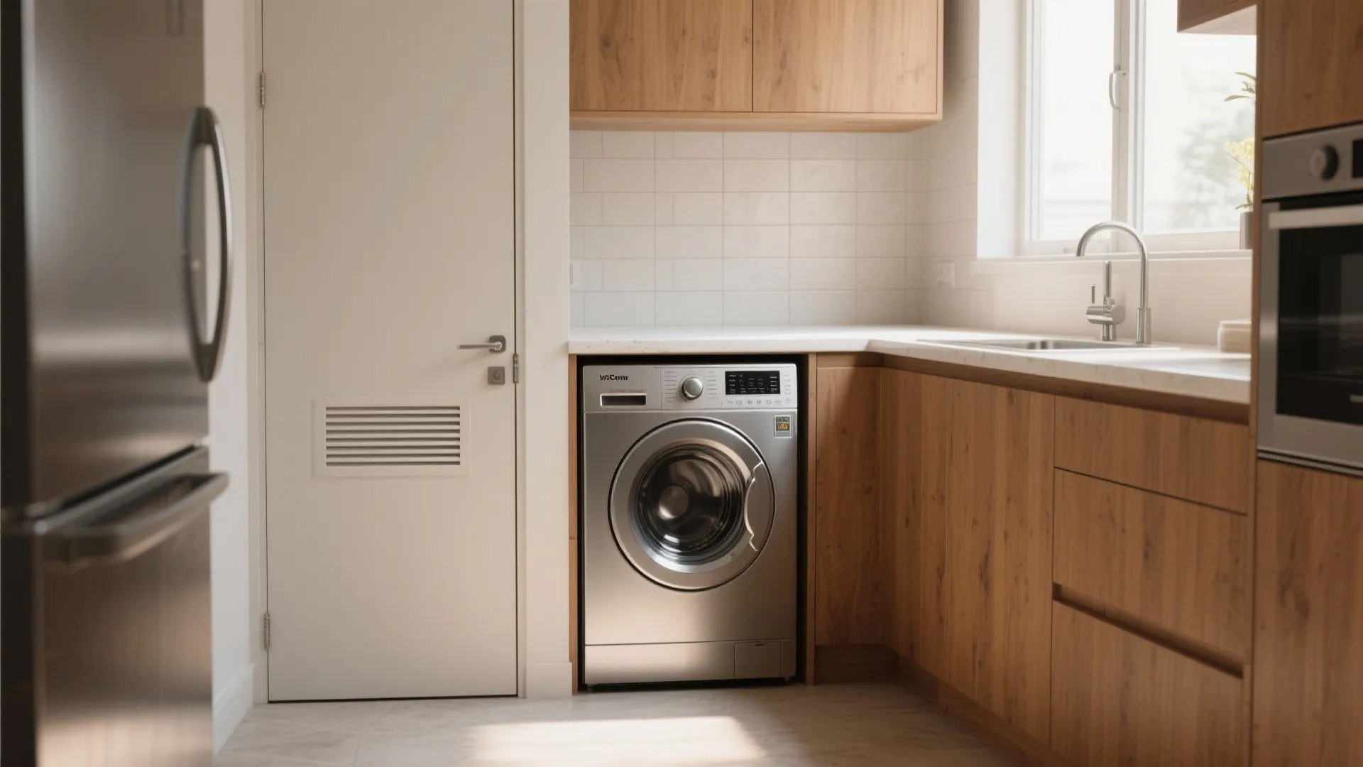 1. Under-counter compact washers