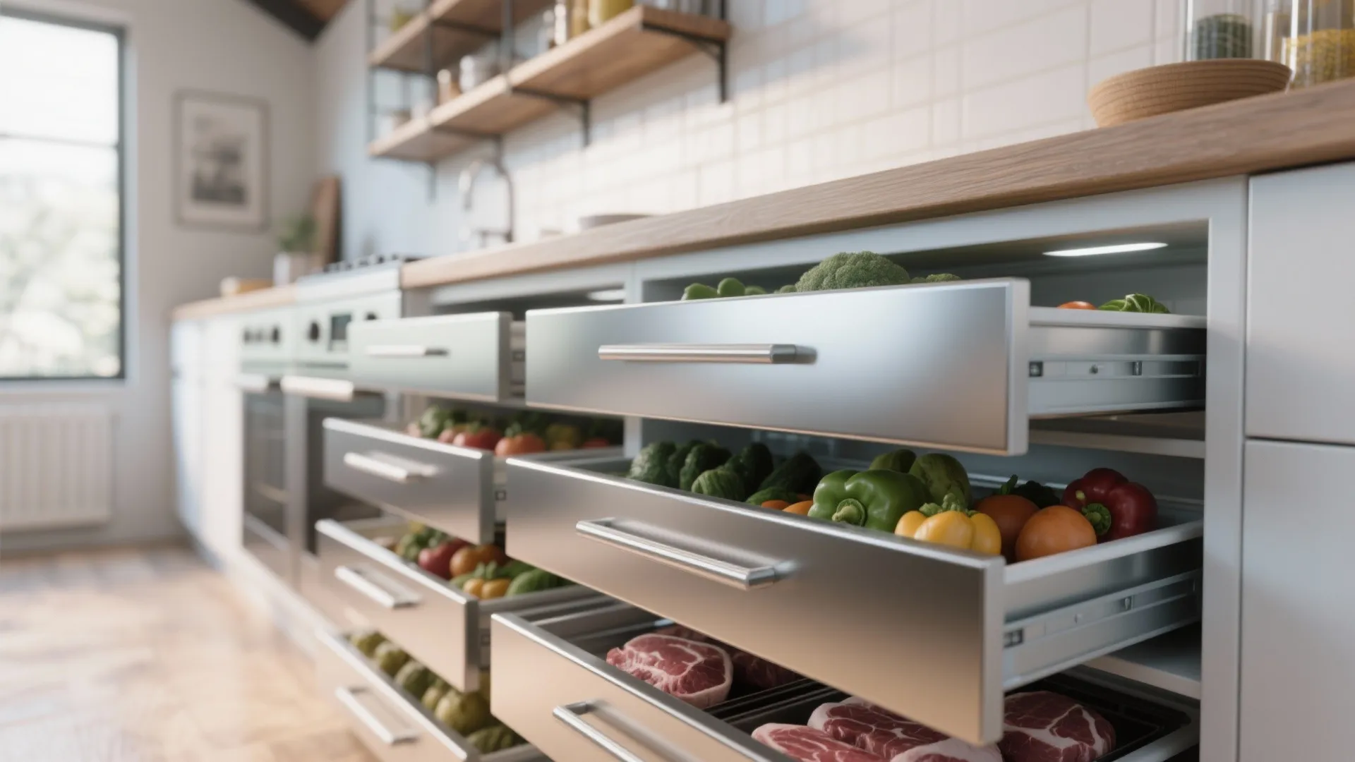 Under-Counter Refrigeration Drawers