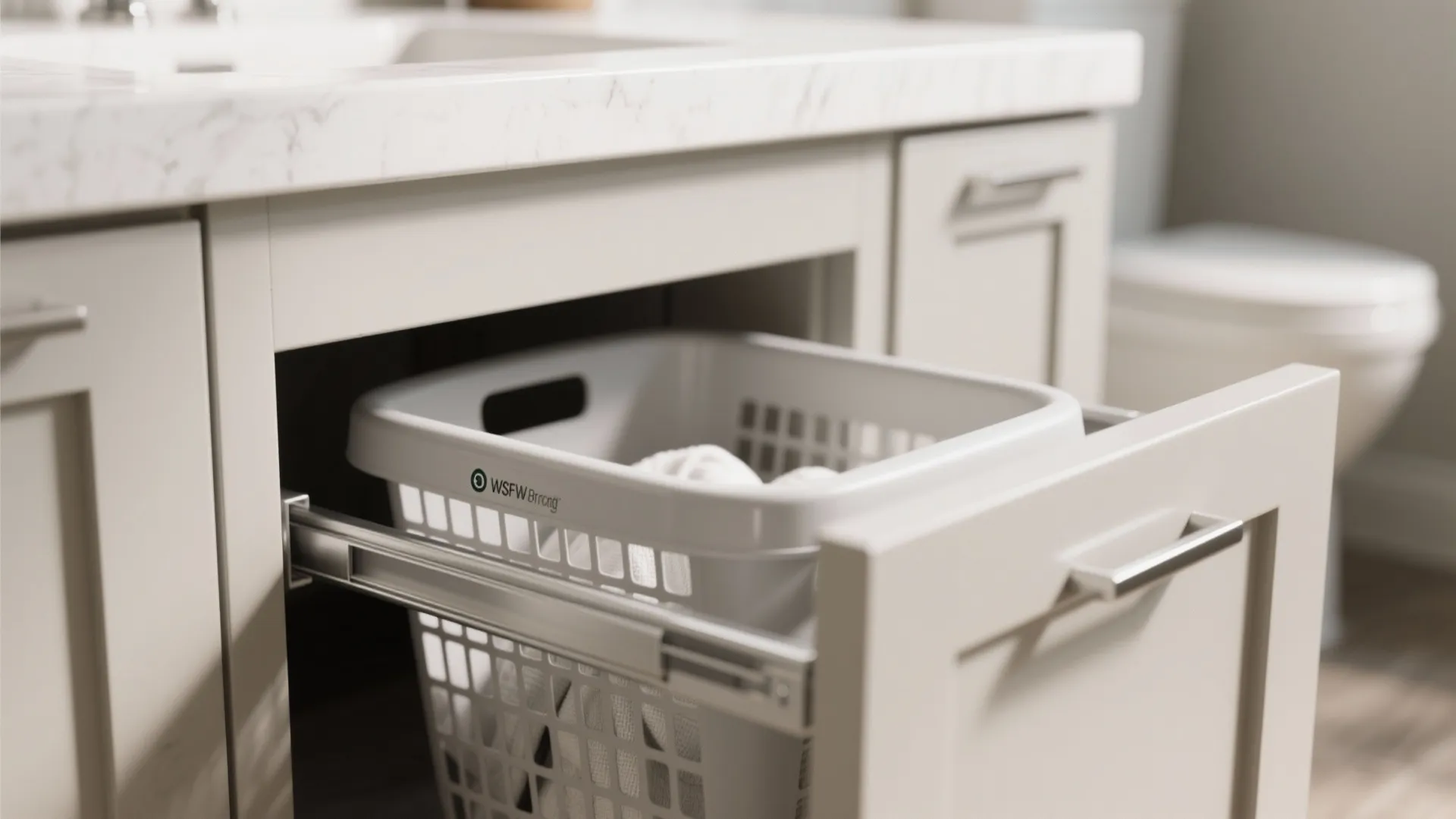 6. Under-Counter Laundry Hamper