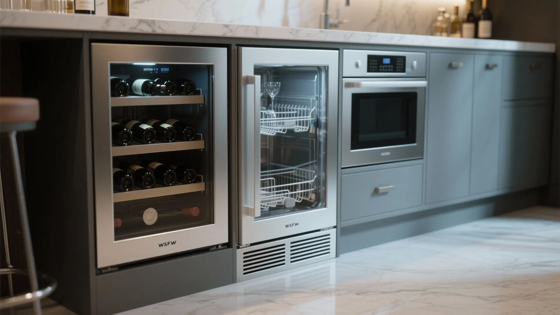 3. Under-counter Appliance Integration