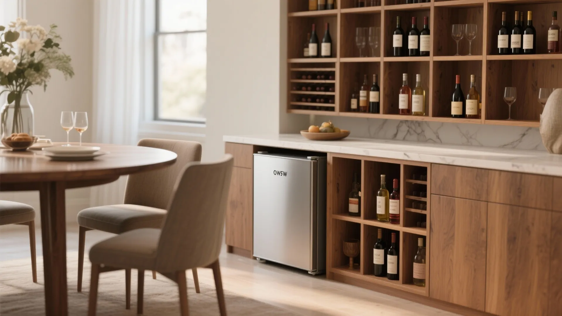 4. Under-Counter Mini Fridge