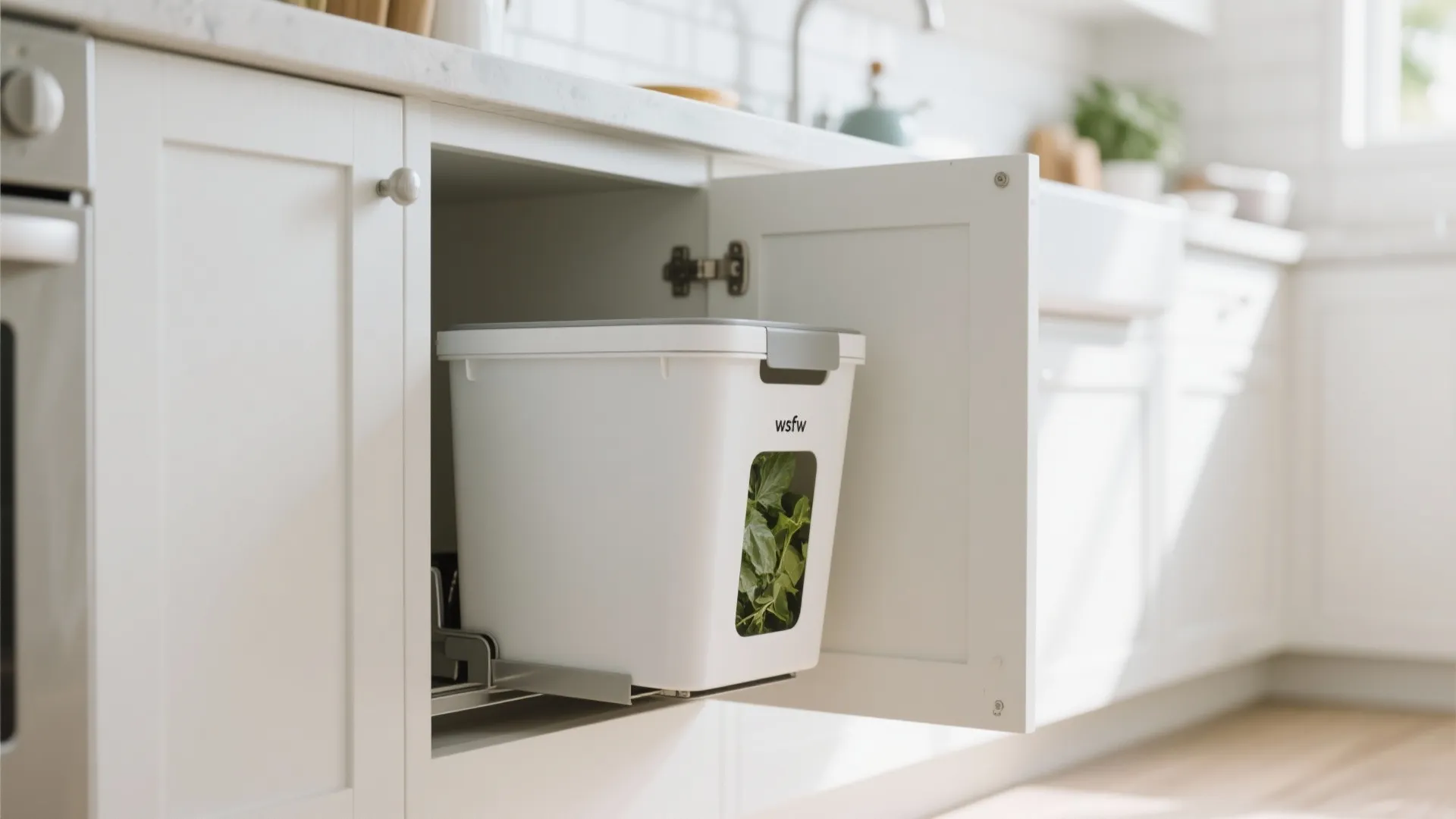 8. Under-Counter Swing Bin