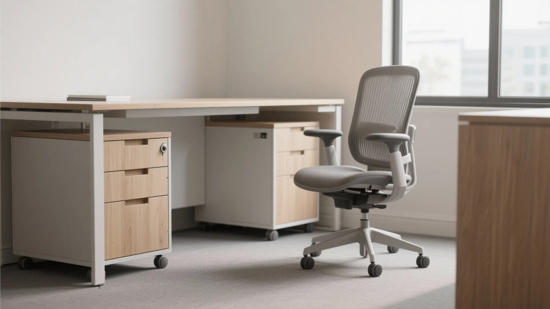 2. Under-Desk Cabinets