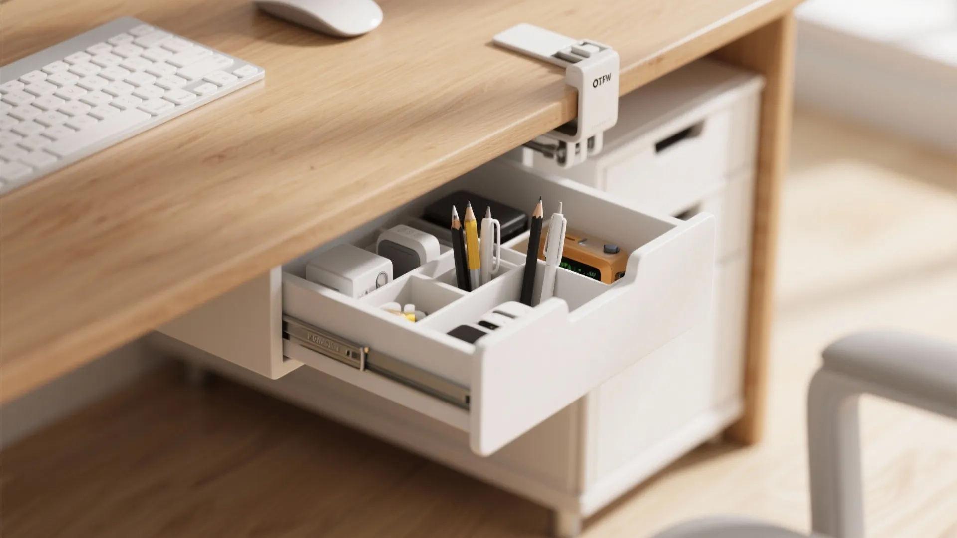 8. Under-Desk Storage Drawers