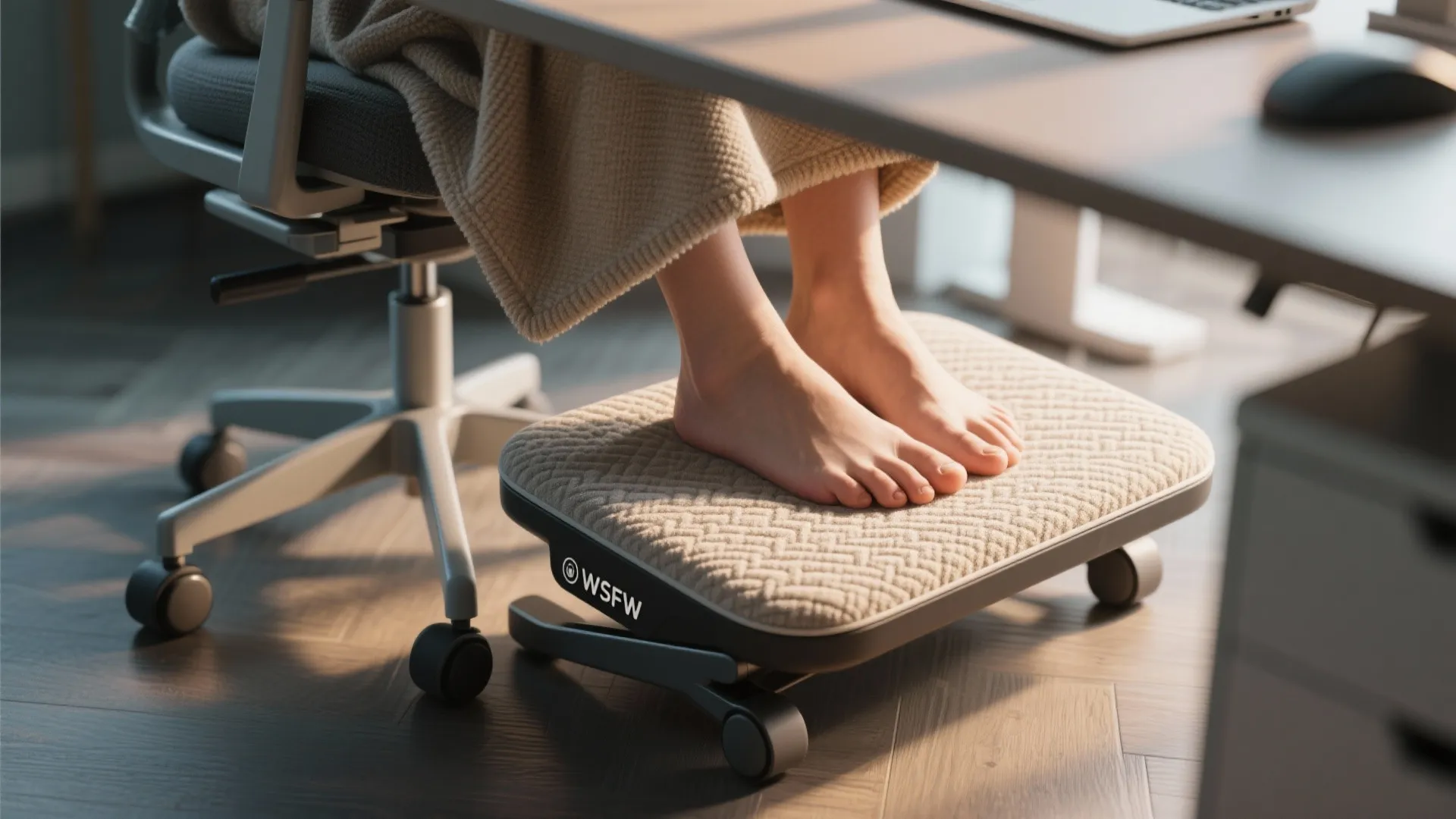 8. Under-Desk Footrest
