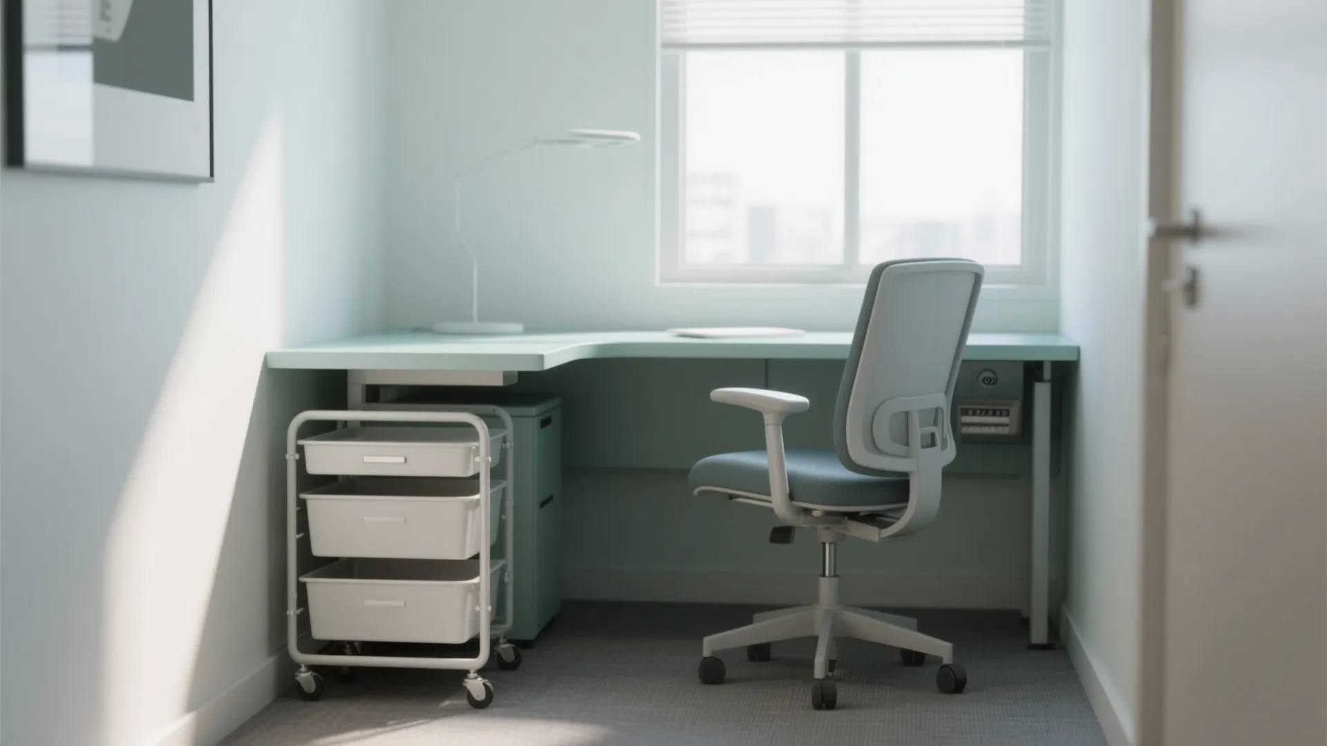 6. Under-Desk Storage Solutions