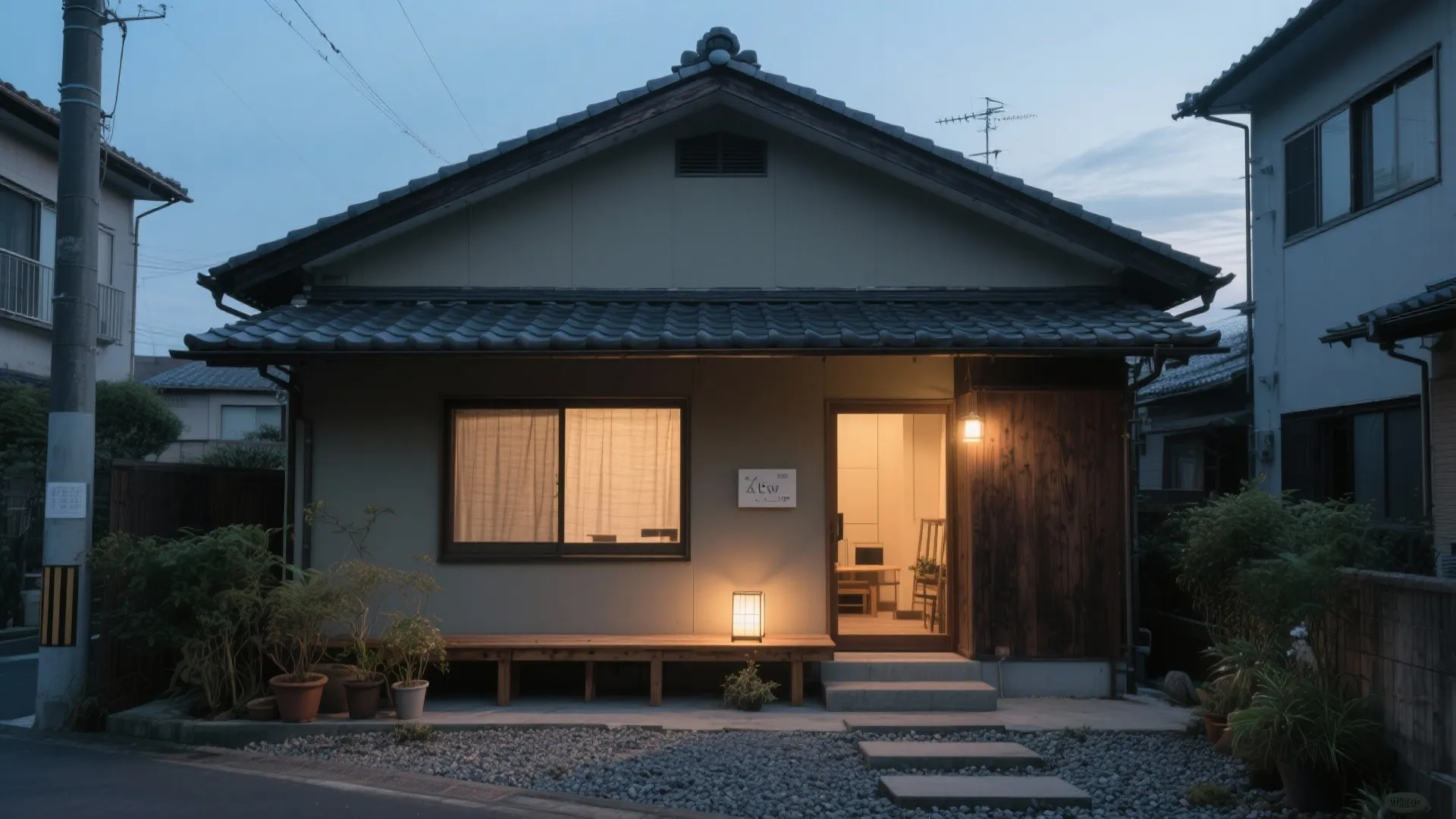 Tips 6: 外構は軒下の「間（ま）」を育てる（東京小户型の余白計画）