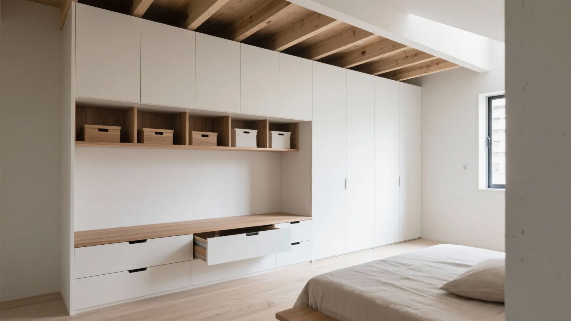 Tips 2: ロフト下を“静”のゾーンに（東京小戸型の収納設計）