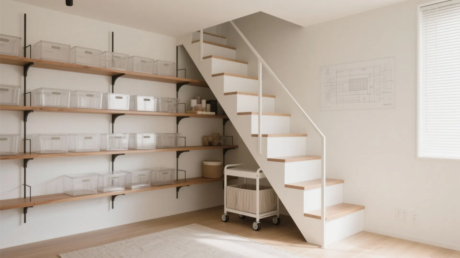 Tips 3: 収納は“量よりアクセス”——収納技巧は縦と足元で稼ぐ