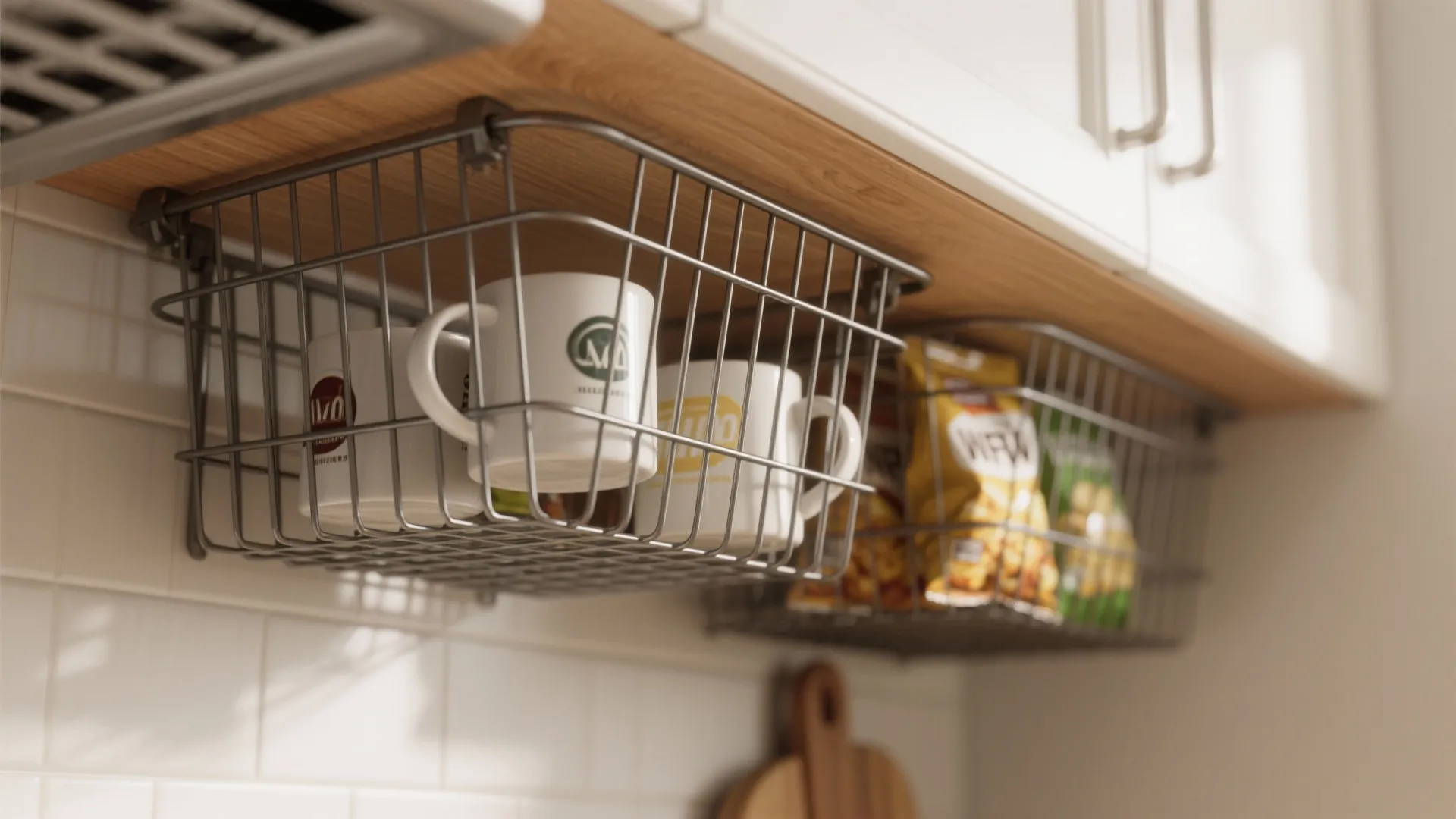 7. Under-Shelf Baskets
