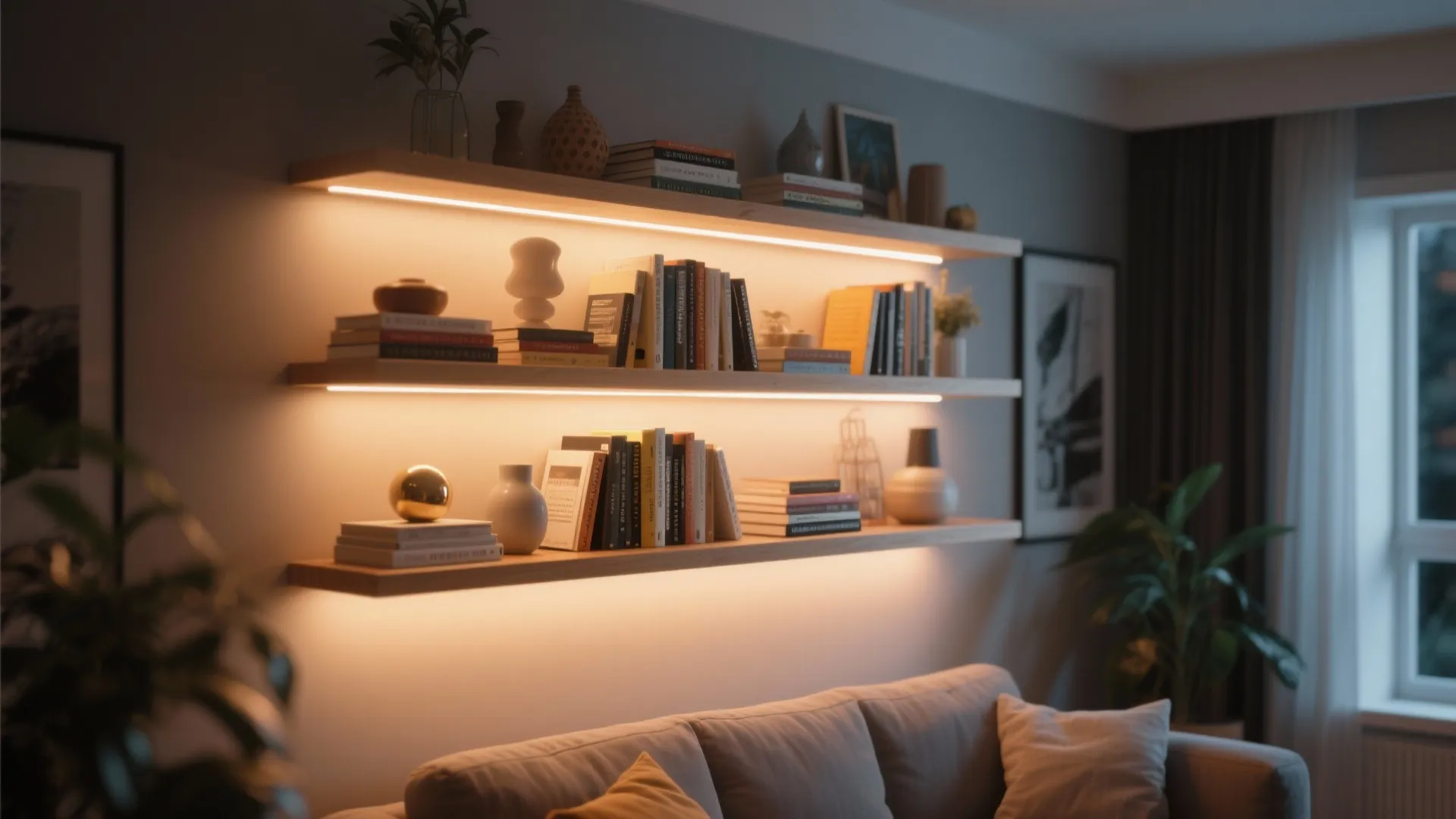 9. Under-shelf and Niche Lighting