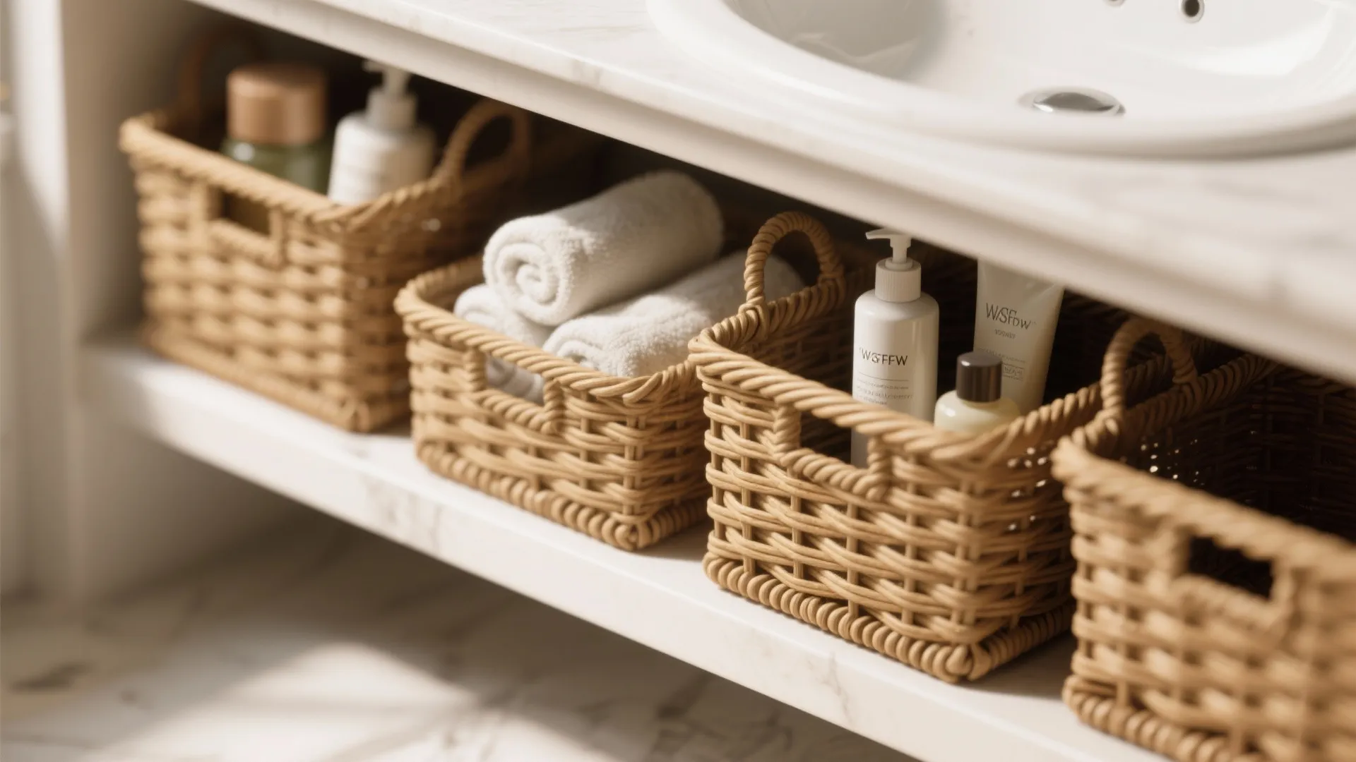 10. Under-Sink Storage Baskets