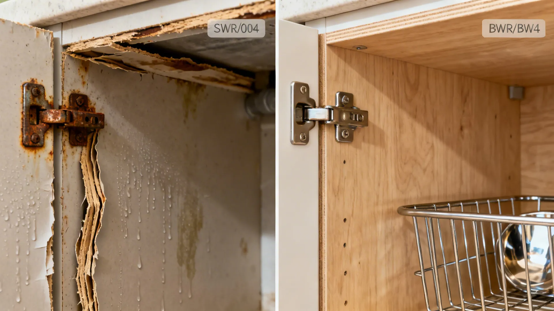 Moisture-smart carcasses and hardware