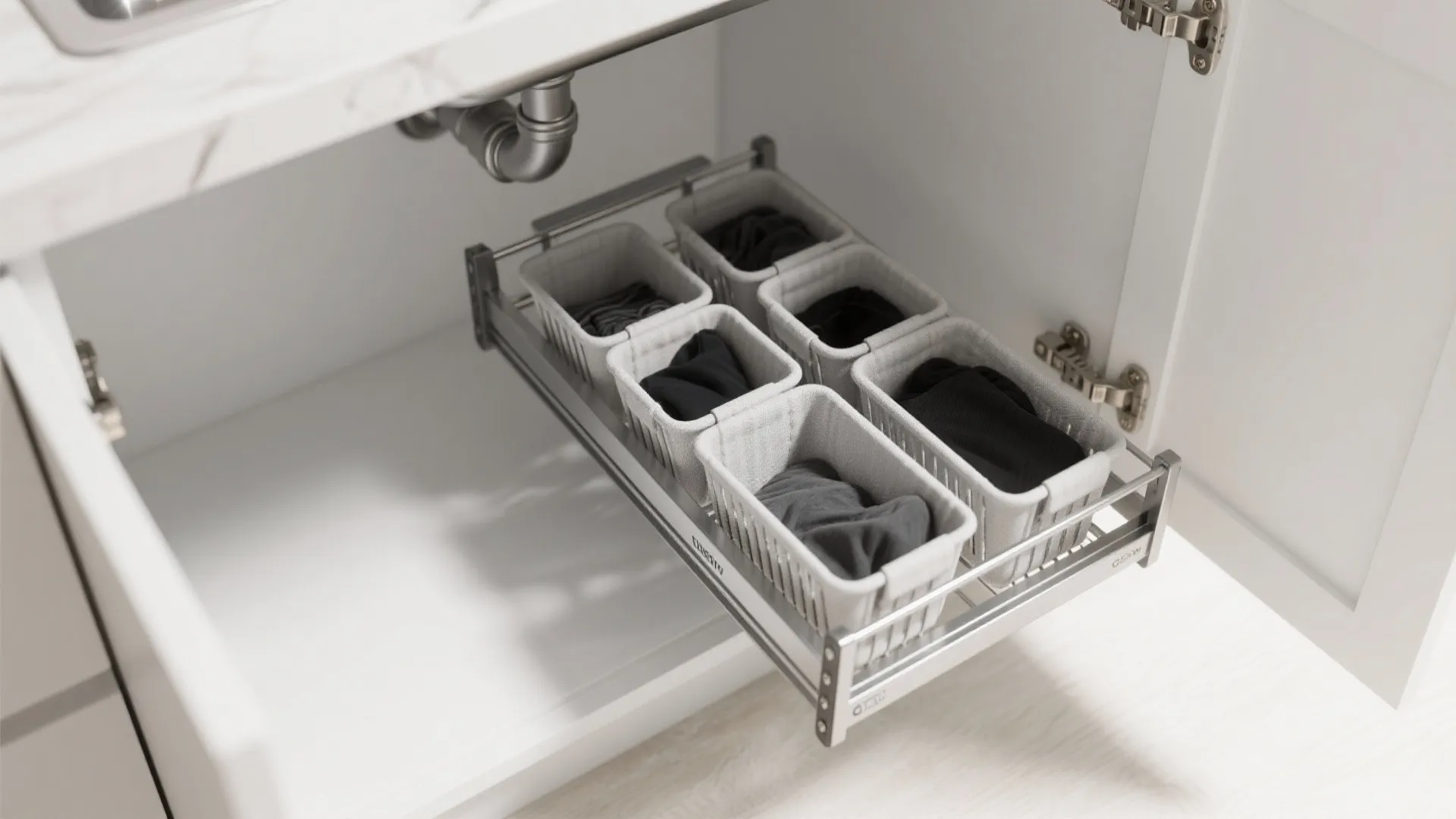4. Under-sink pull-out basket