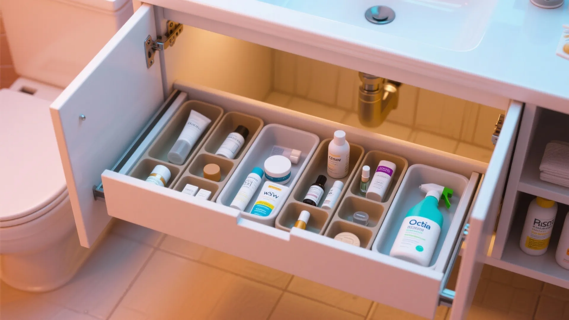 7. Under-Sink Storage Pull-Outs