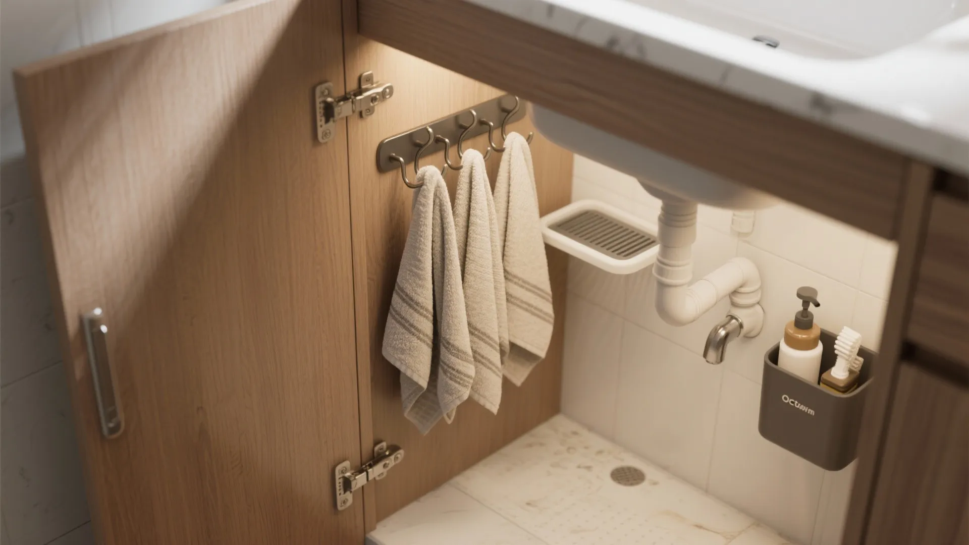 3. Under-sink hanger rack