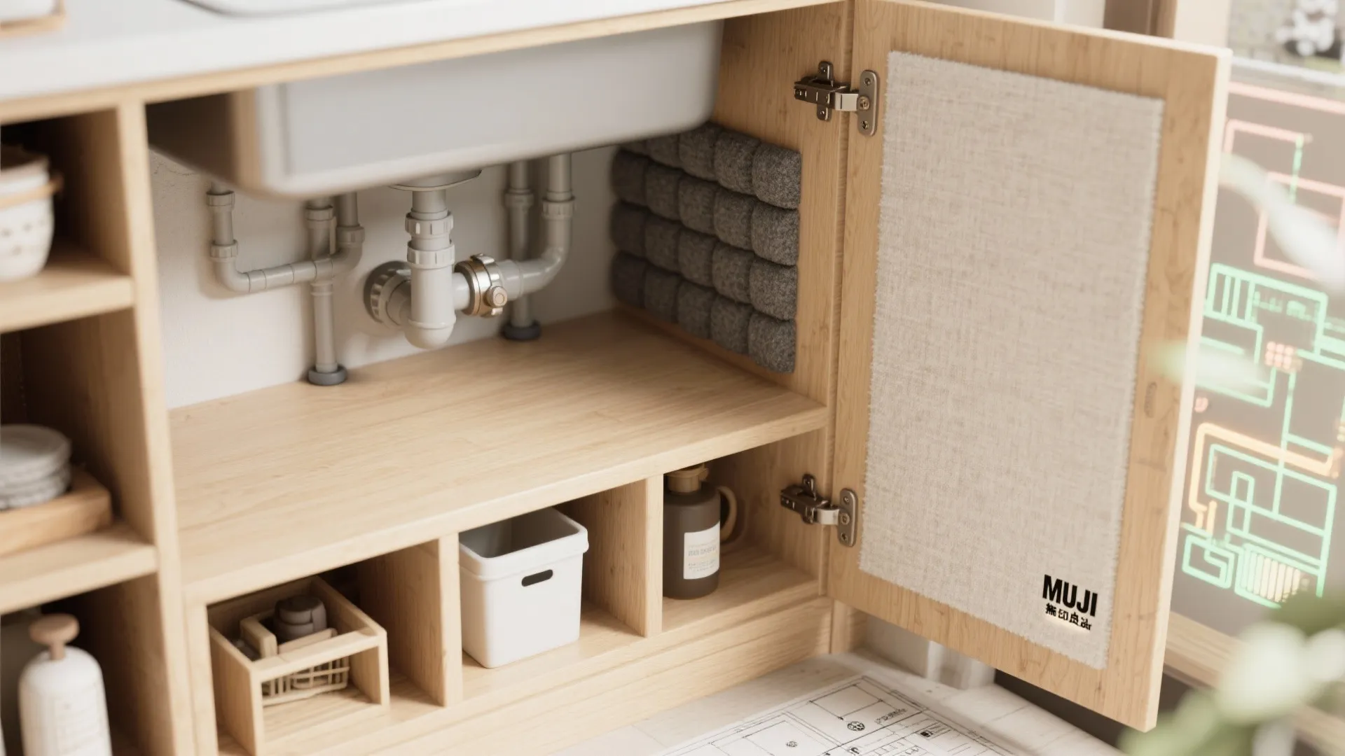 Tips 3: 収納と防音の両立｜逆止弁まわりを“静かにしまう”設計