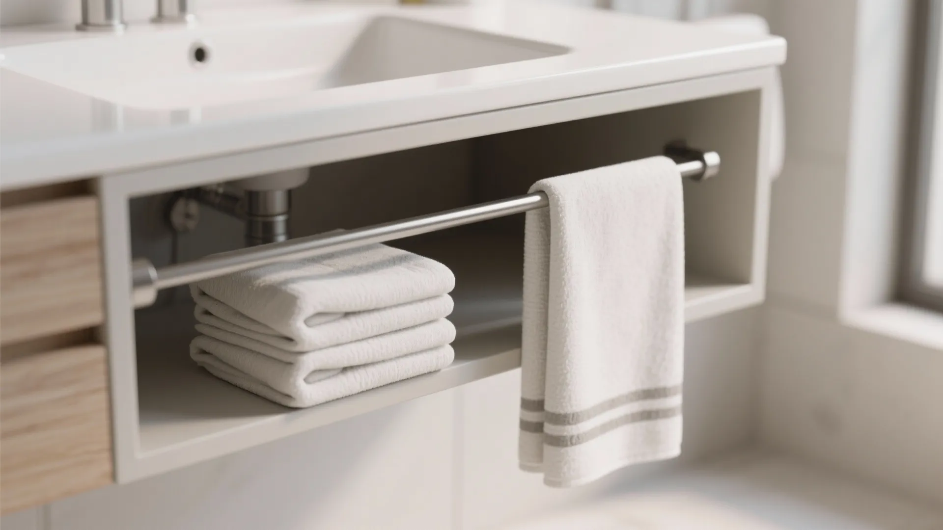7. Under-Sink Hanging Rod