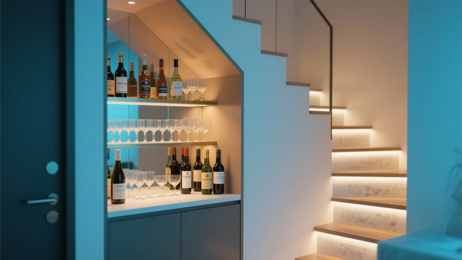 9. Under-stair Mini Bar