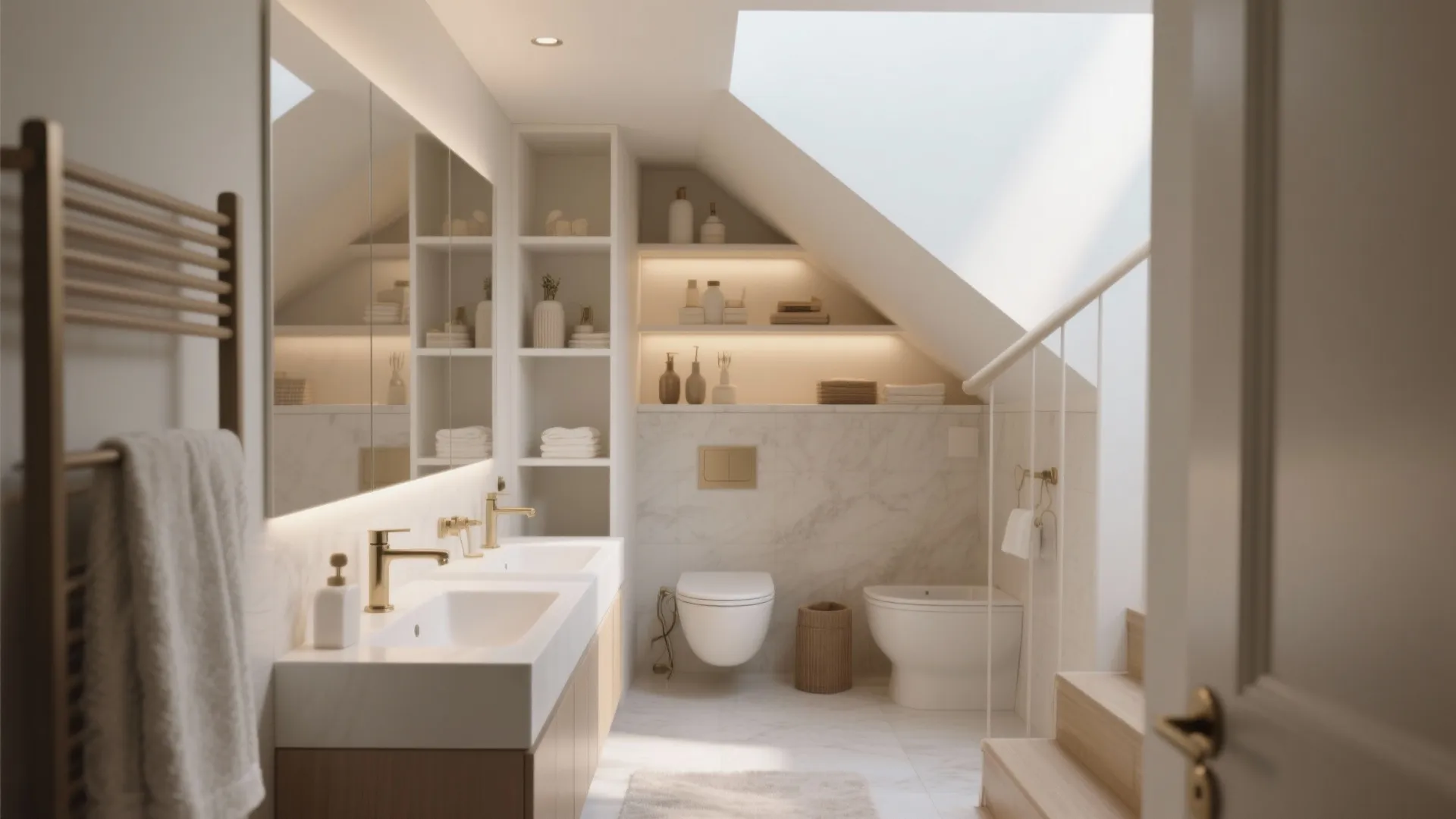 10 Clever Bathroom Ideas Under Stairs: Smart and Stylish Ways to Transform the Space Beneath Your Stairs into a Functional Bathroom