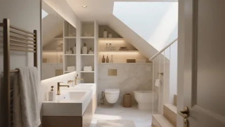 10 Clever Bathroom Ideas Under Stairs