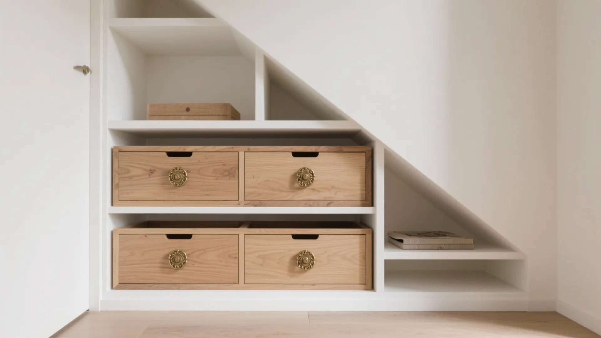 階段下と壁厚を“隠れメートル”に変える：収納技巧で床を救う