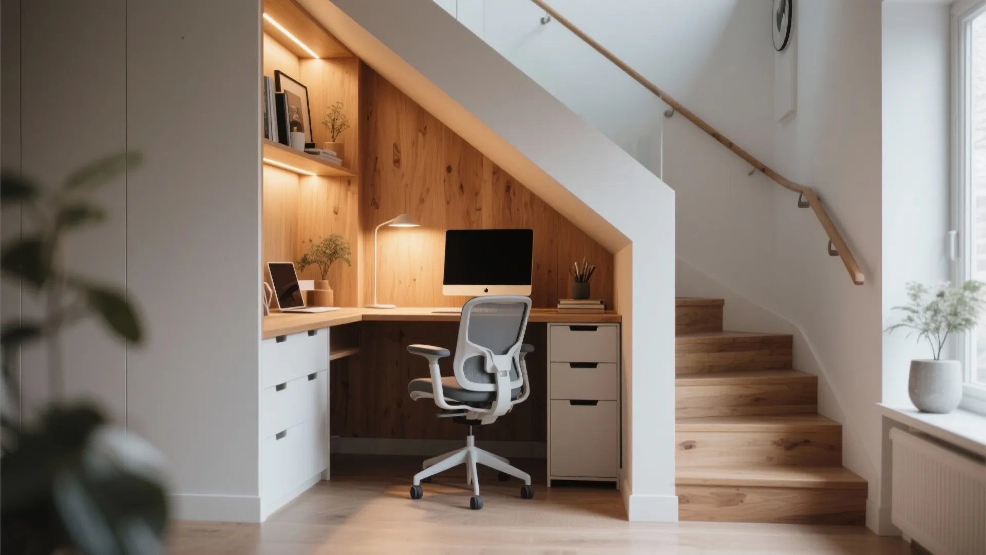 6. Under-Stair Workstation