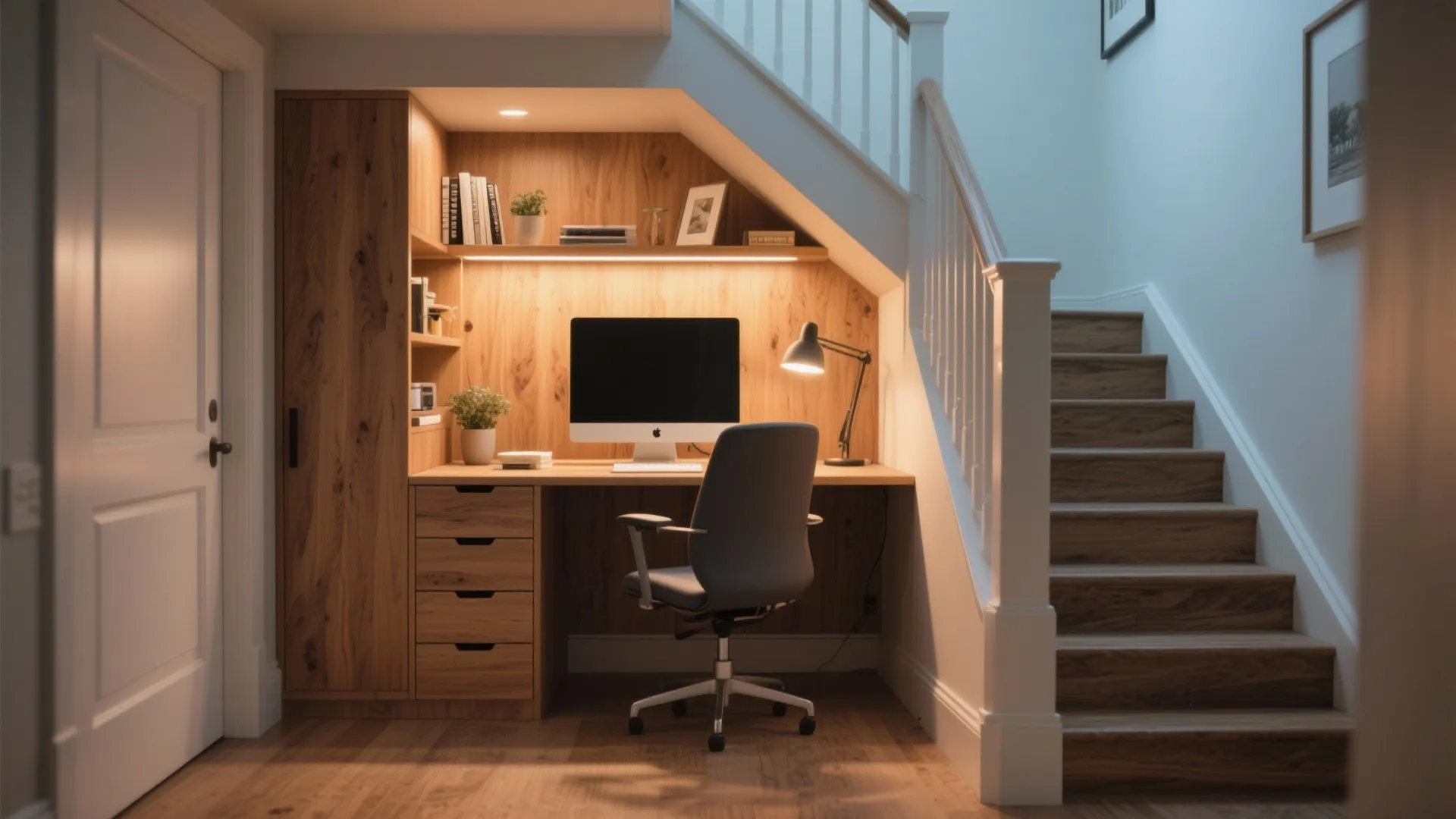 3. Under-Stair Workstation